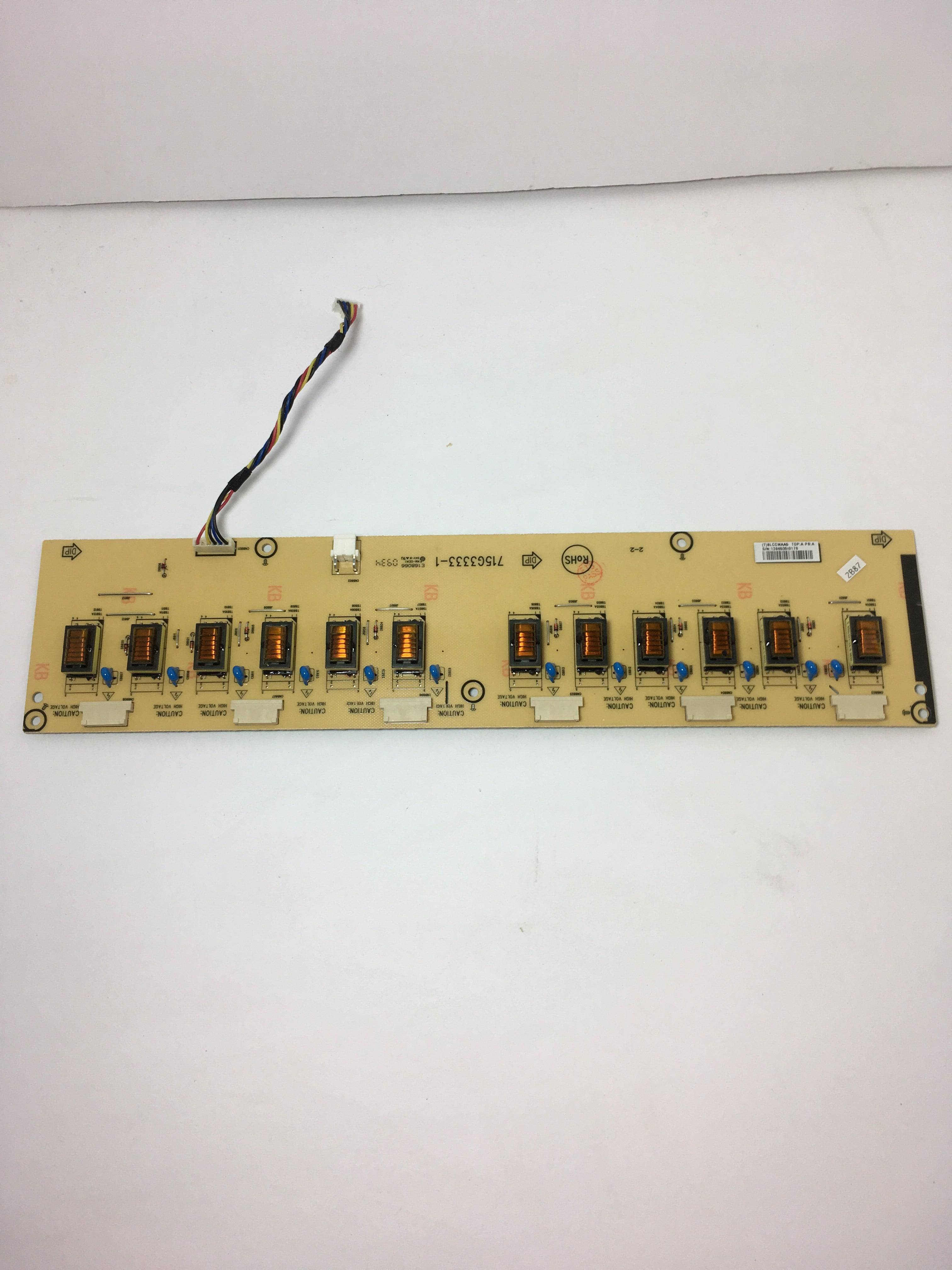 Insignia INTV8LCCMAA5 (715G3333-1) Backlight Inverter