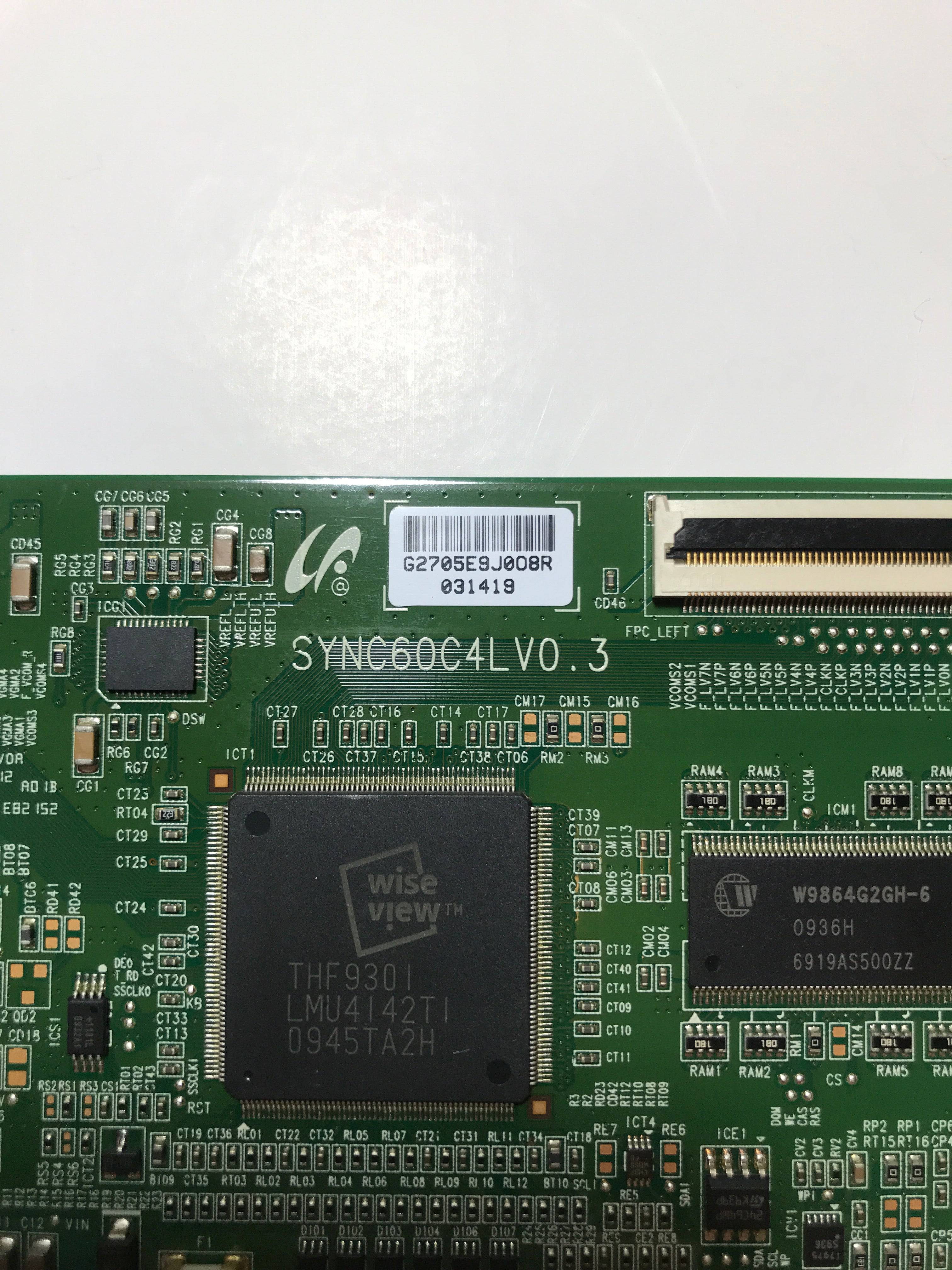 Samsung LJ94-02705E (SYNC60C4LV0.3) T-Con Board