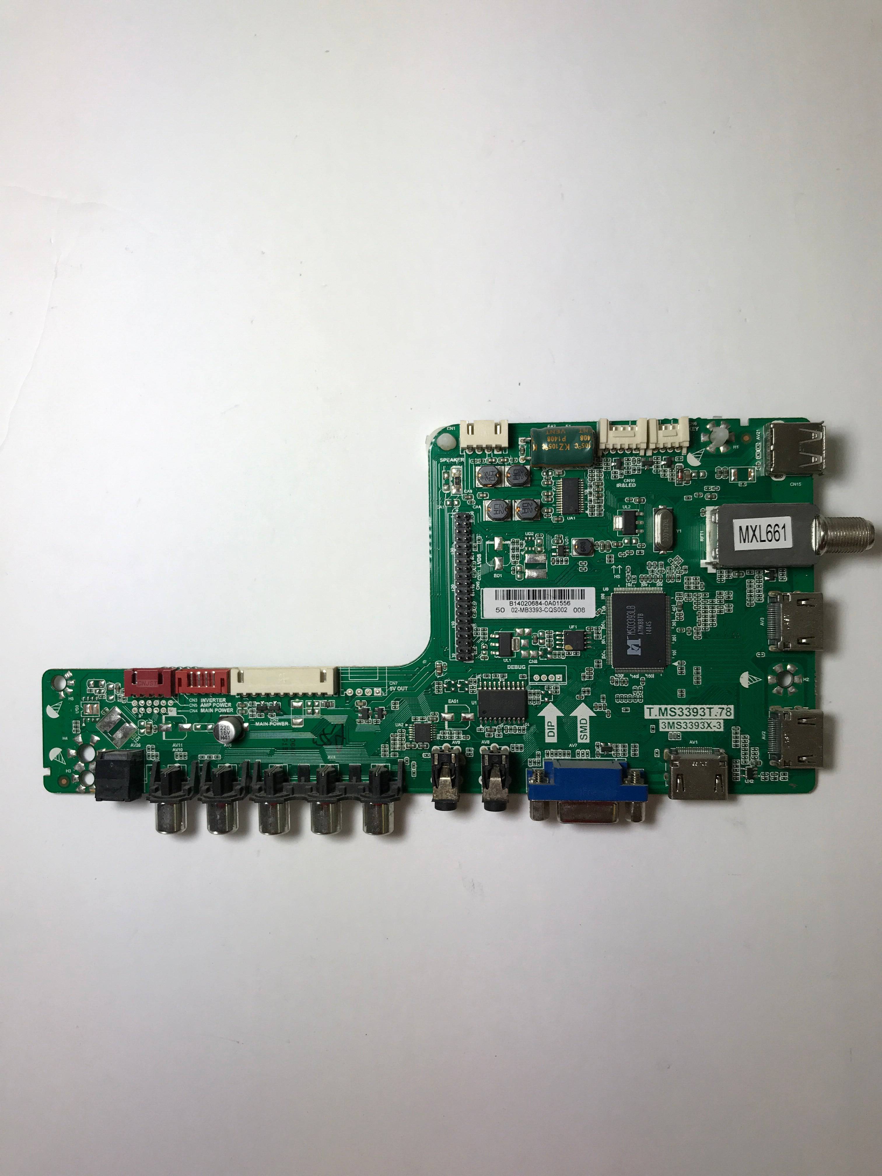 Sanyo 02-MB3393-CQS002 FVF5044 (Chassis P50F44-00, P50F44-01) Main Board