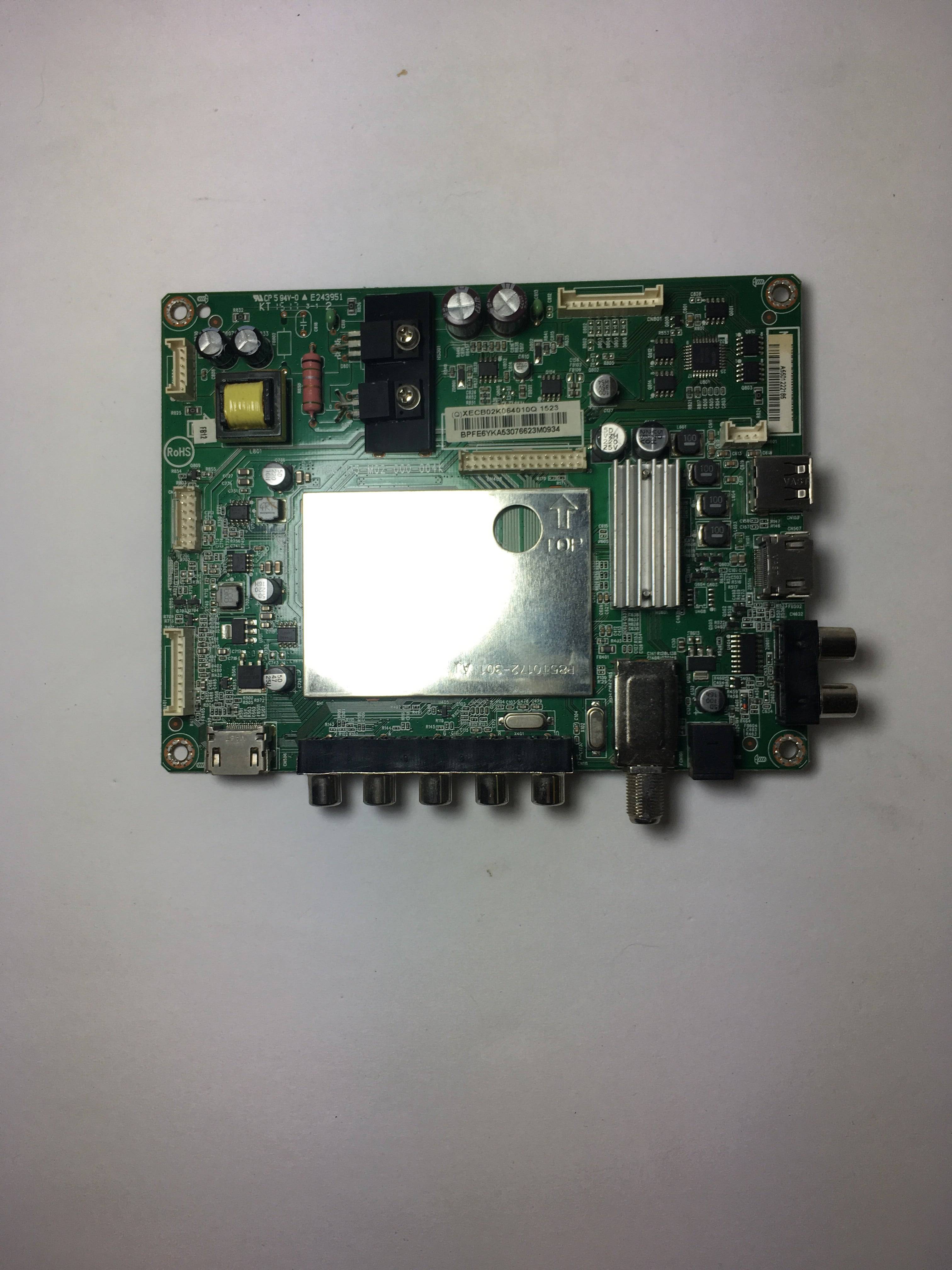Vizio 756TXECB02K064 Main Board for D43-C1 (LTTWSEAR / LTBWSEAR Serial)