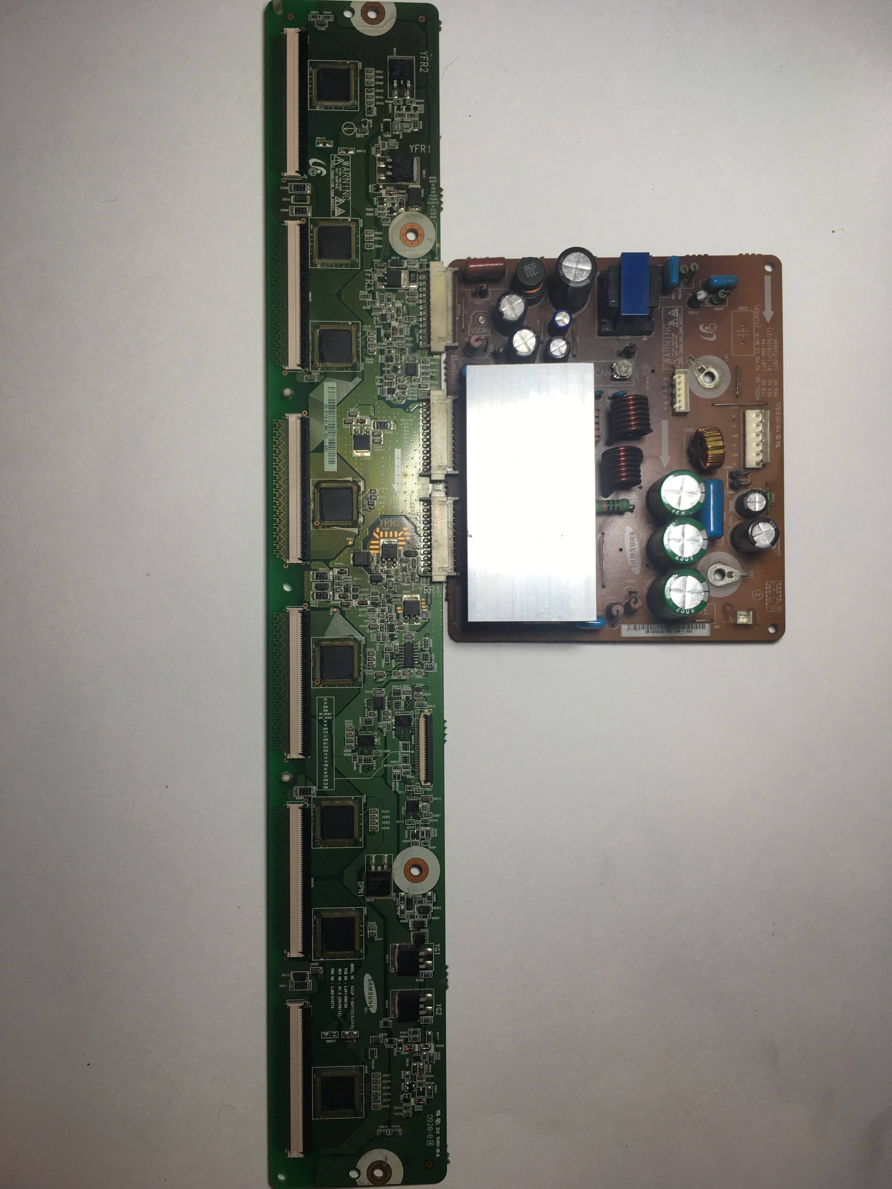 Samsung BN96-12170A (LJ92-01669A) Y-Main Board & Buffer