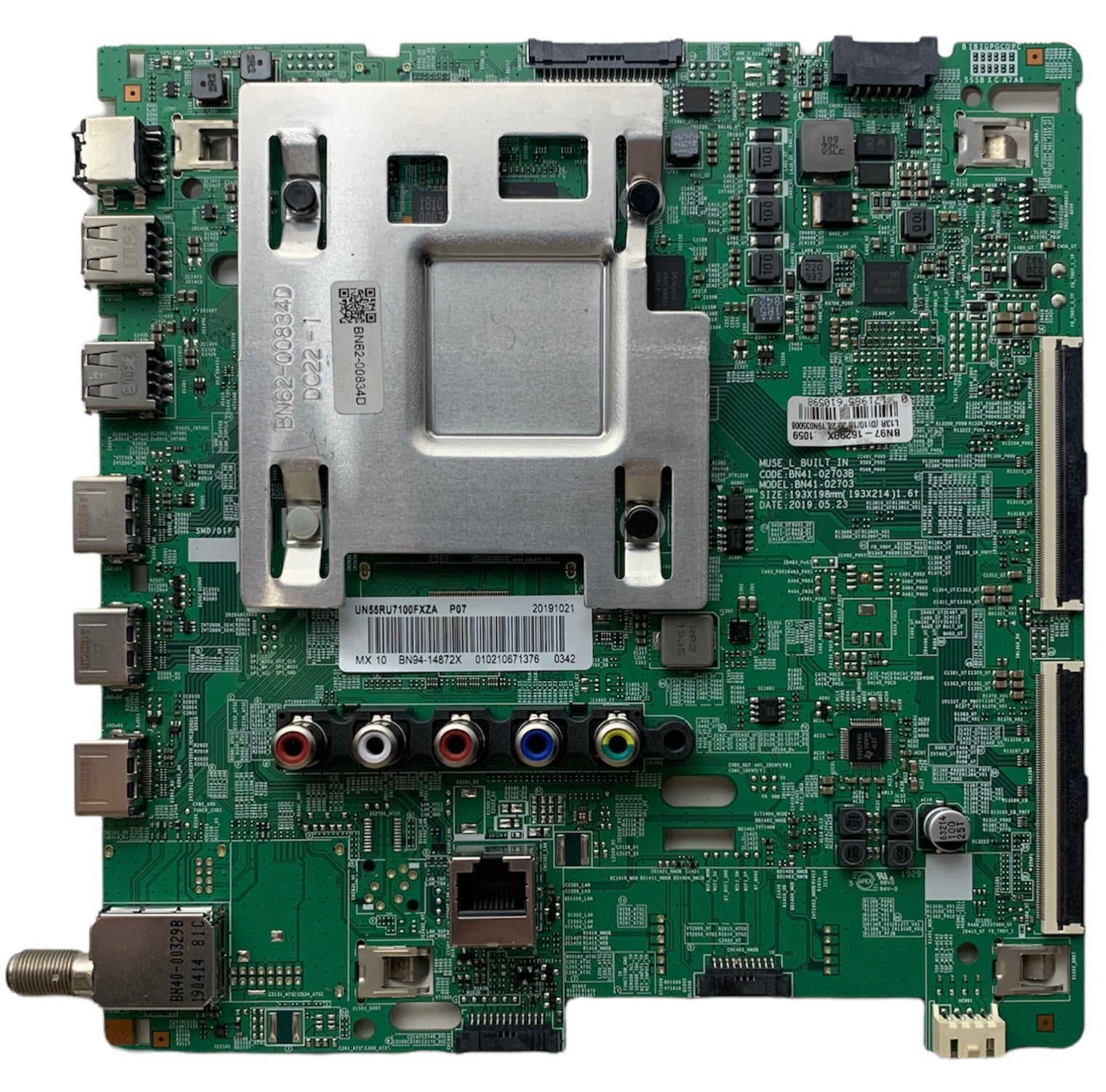 Samsung BN94-14872X Main Board for UN55RU7100FXZA (Version WA12)