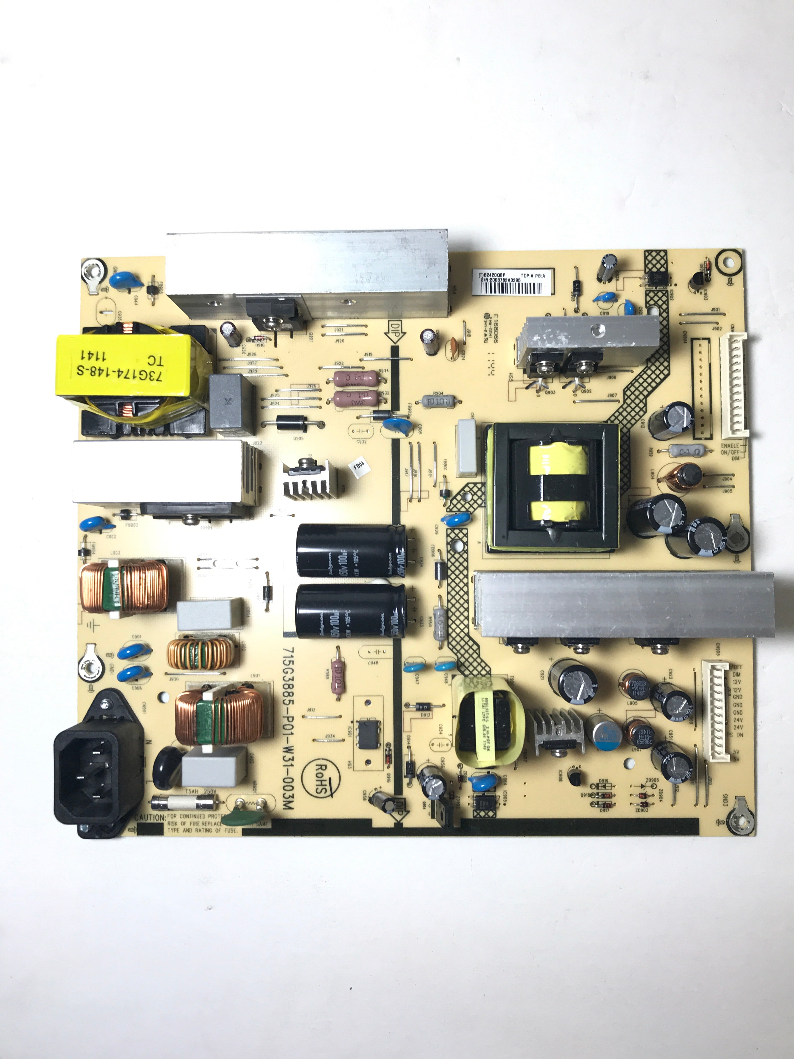 NEC ADTVB2420QBP (715G3885-P01-W31-003M) Power Supply Unit