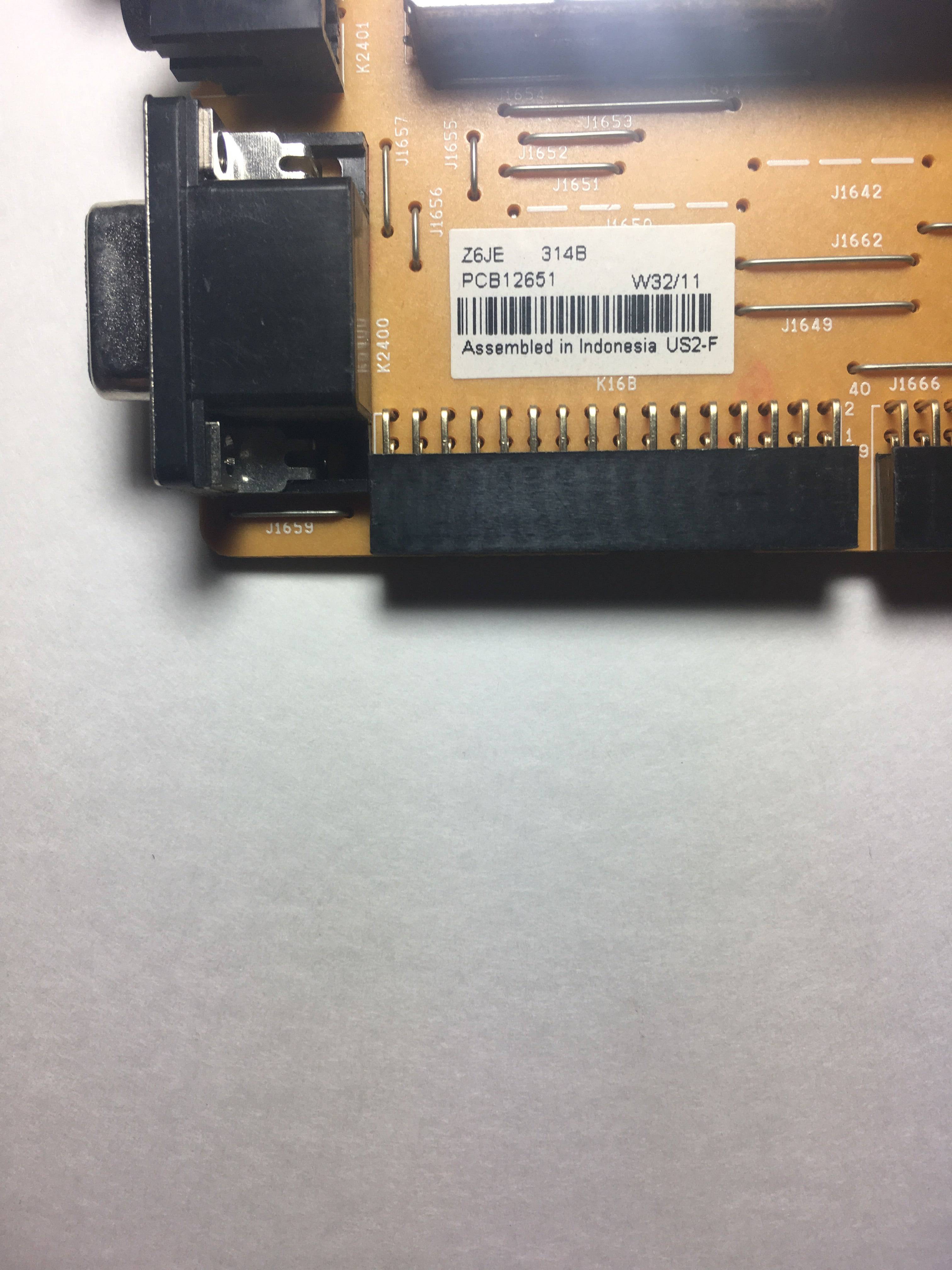 Sanyo 1LG0B10Y0820A-Z6JE Analog Power Supply Board for DP26640 P26640-11