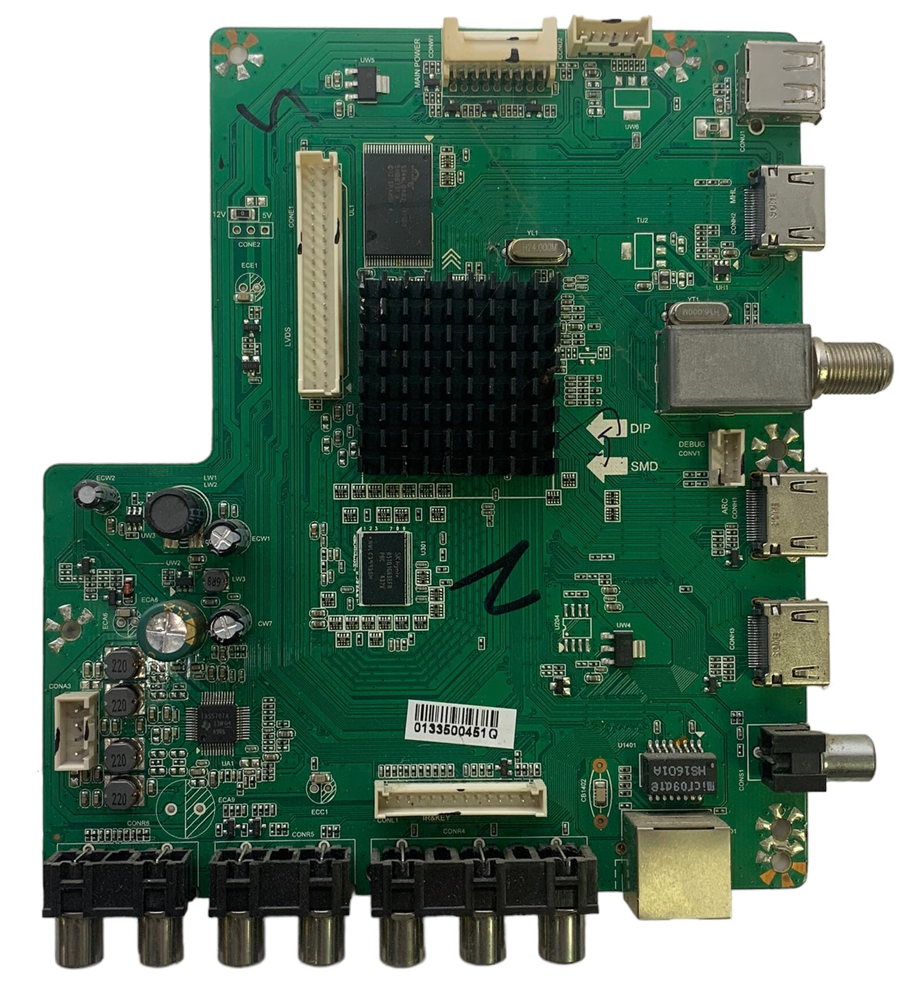 RCA 58GE01M6308LNA2-A1 Main Board for SLD58G45RQ (See Note)