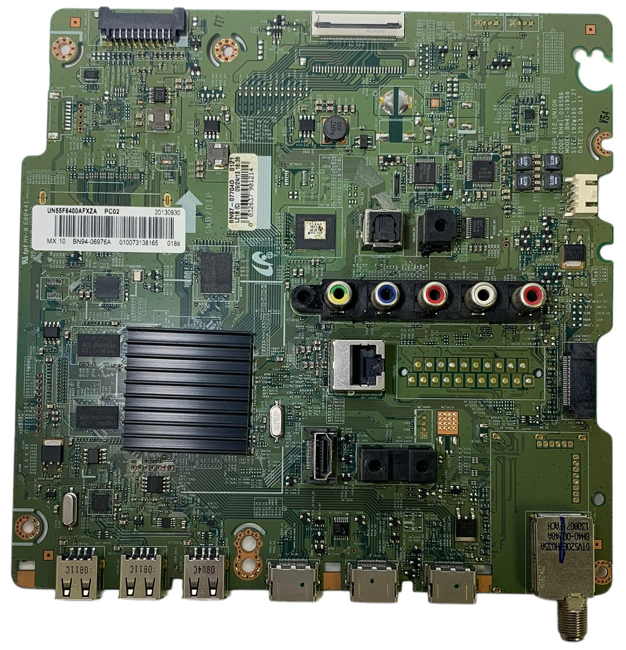 Samsung BN94-06976A Main Board for UN55F6400AFXZA
