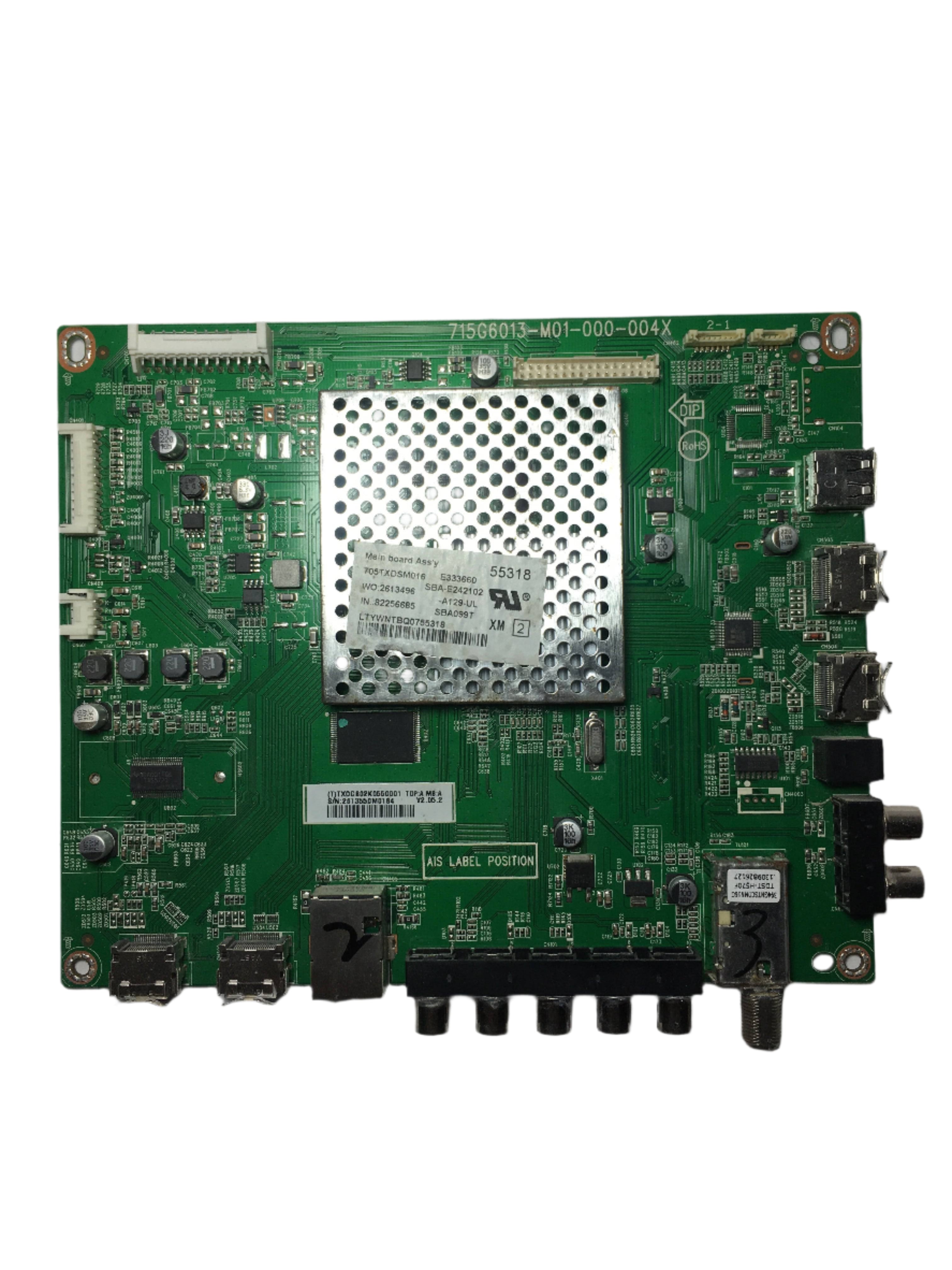 Vizio 756TXDCB02K055 Main Board for E500i-A1 (LTYWNTBP, LTYWNTBQ)