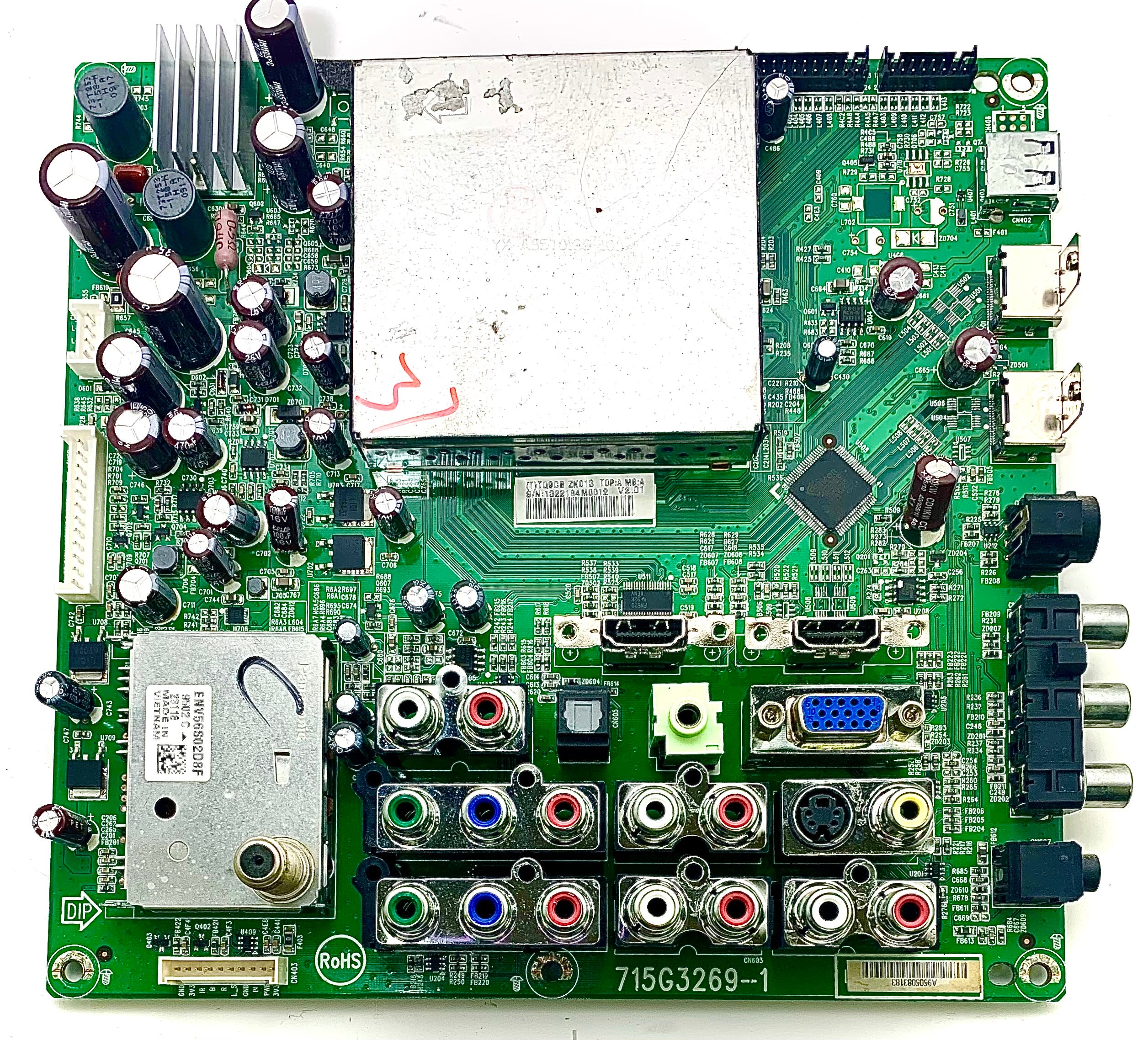 Insignia CBPFTQ9CBZK013 Main Board for NS-L37Q-10A E379AZNKW3BYNN