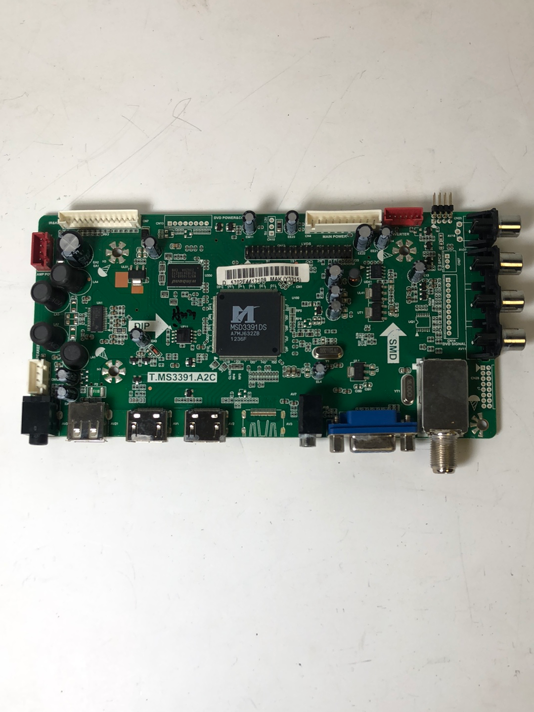 Orion A12092383 (T.MS3391.A2C) Main Board for SLED4668W