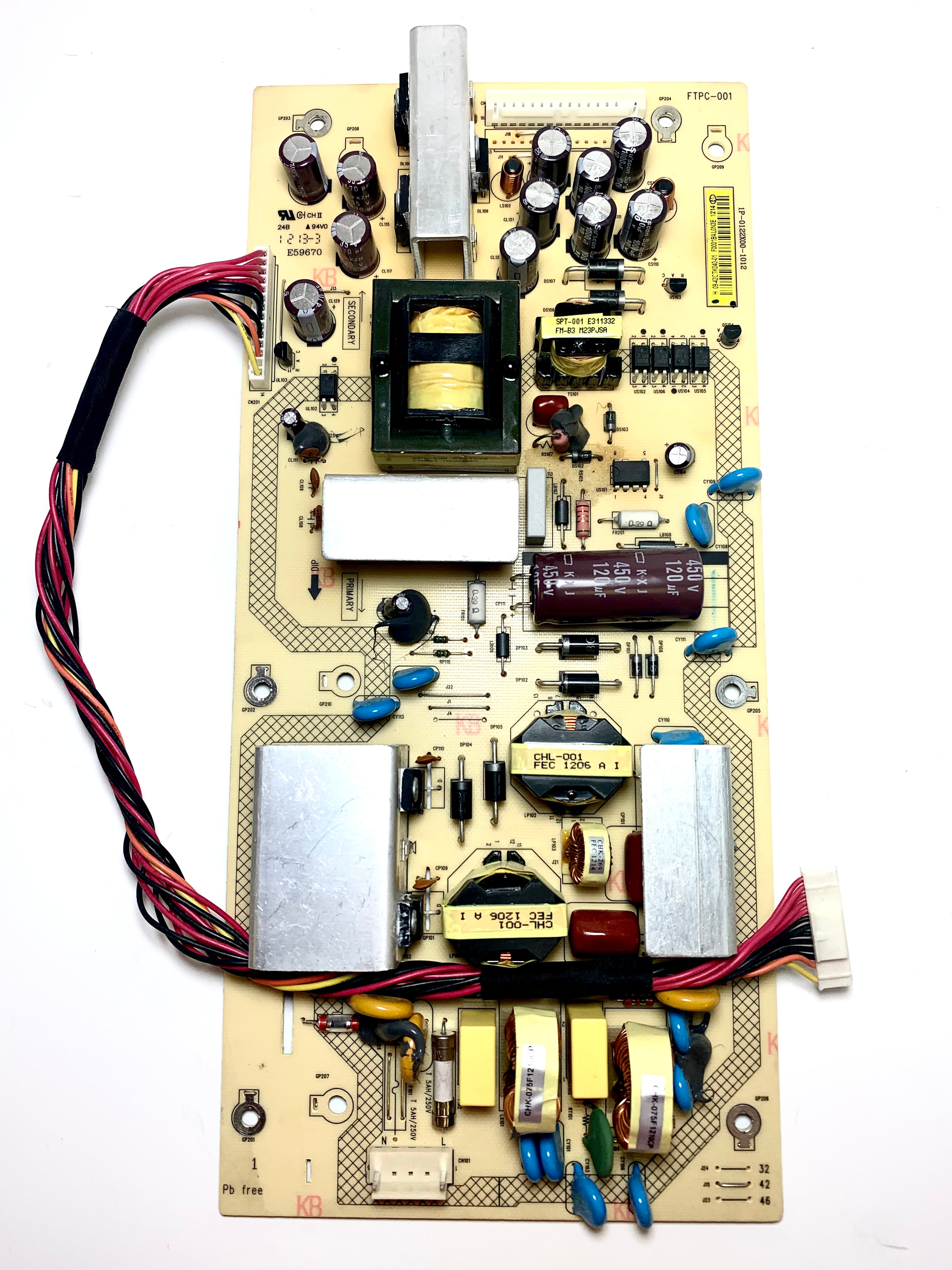 Sharp 9JY0942CTK04001 (1P-0122X00-1012) Power Supply Unit