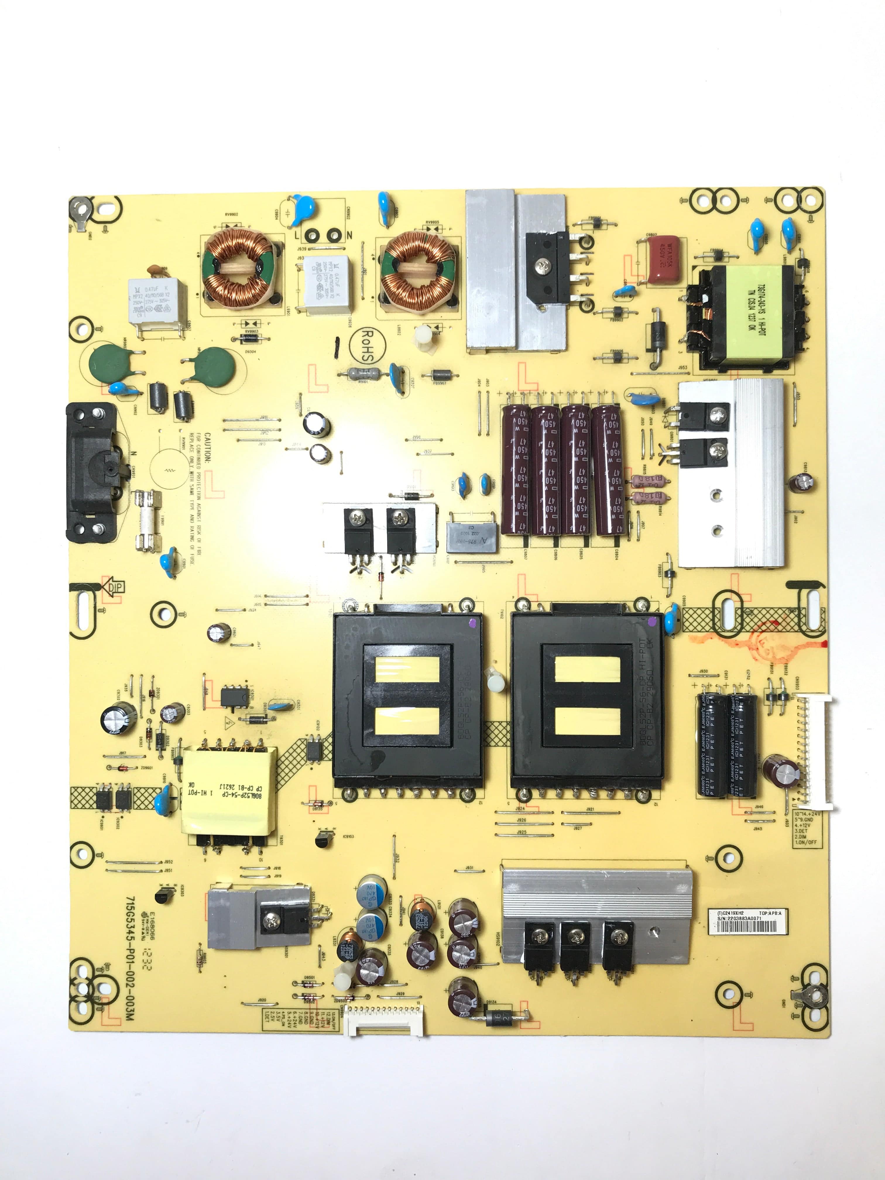 Hitachi ADTVC2419XH2 (715G5345-P01-002-003M) Power Supply Unit