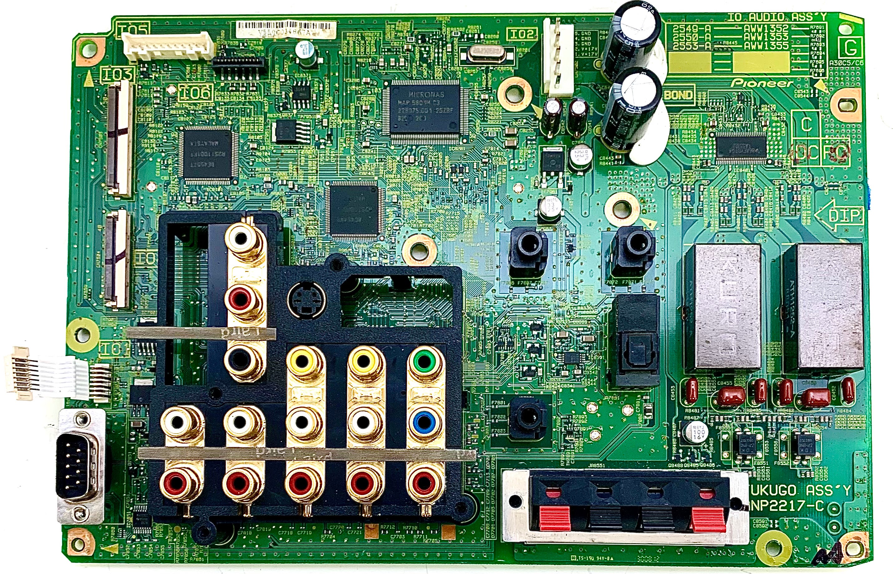 Pioneer AWW1353 (ANP2217-B) IO Audio ASSY