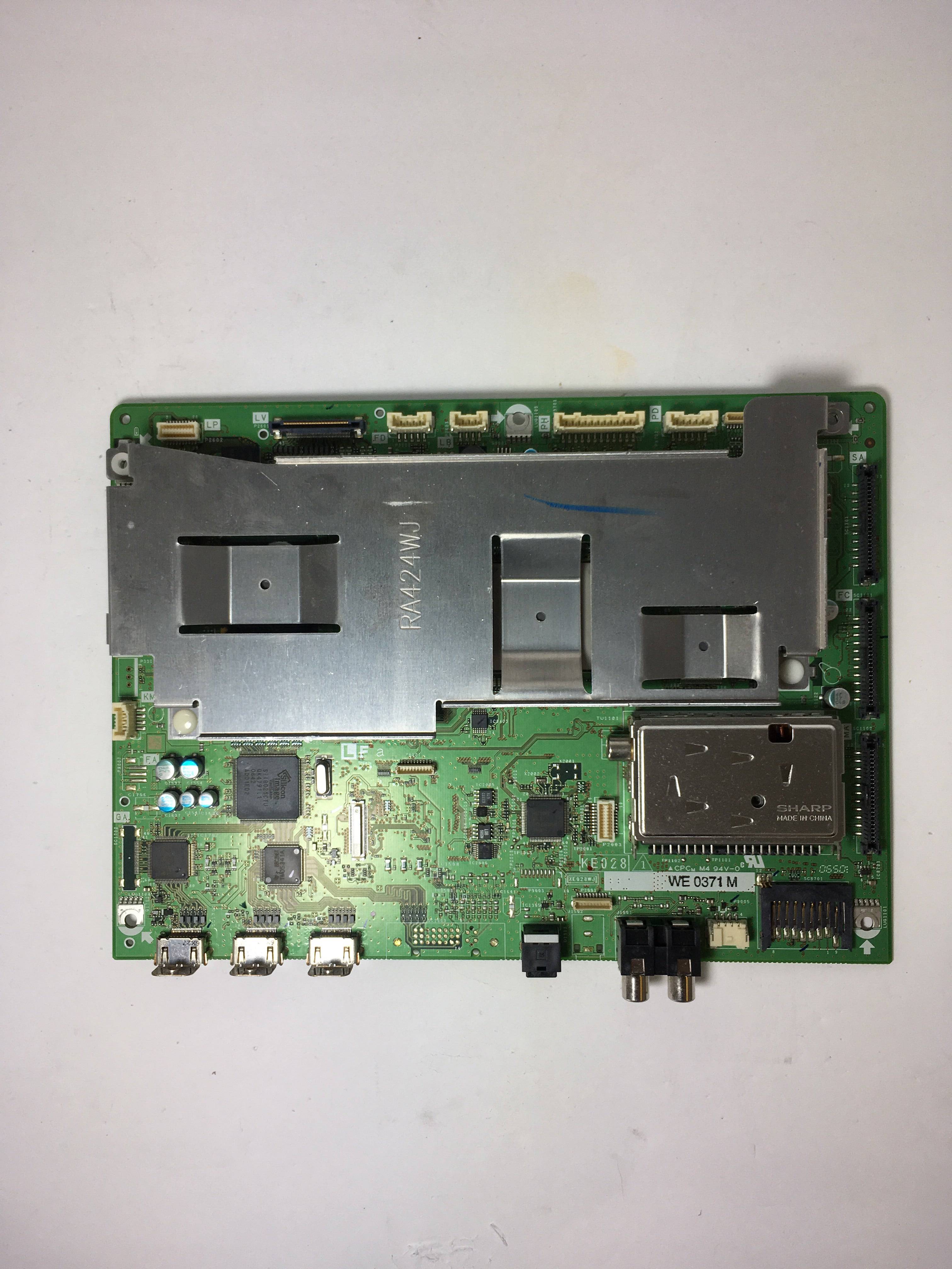 Sharp DUNTKE028FM03 (KE028, XE028WJ) Main Board