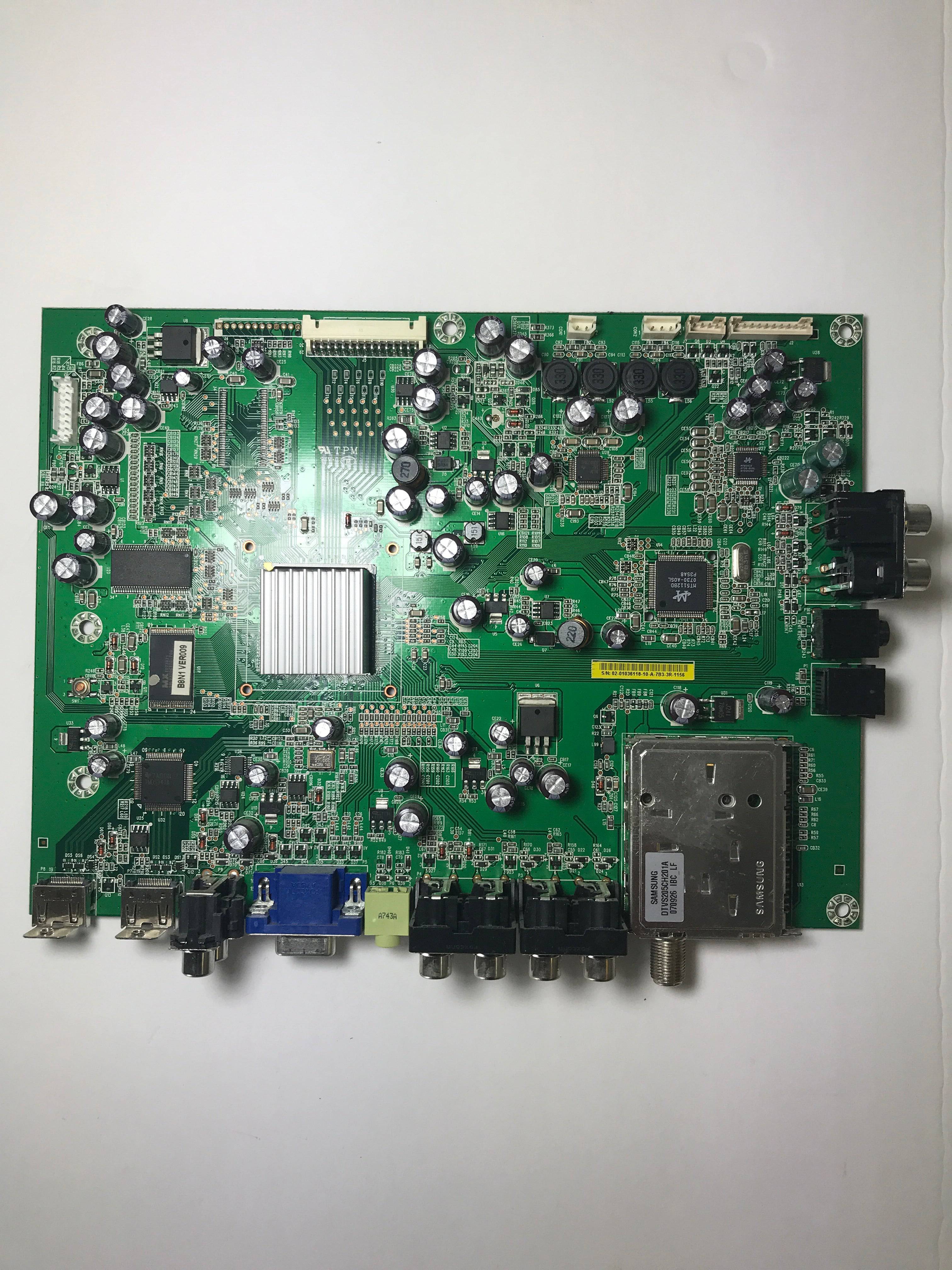 Vizio 02-01036118-10 Main Board for VW26LHDTV10F