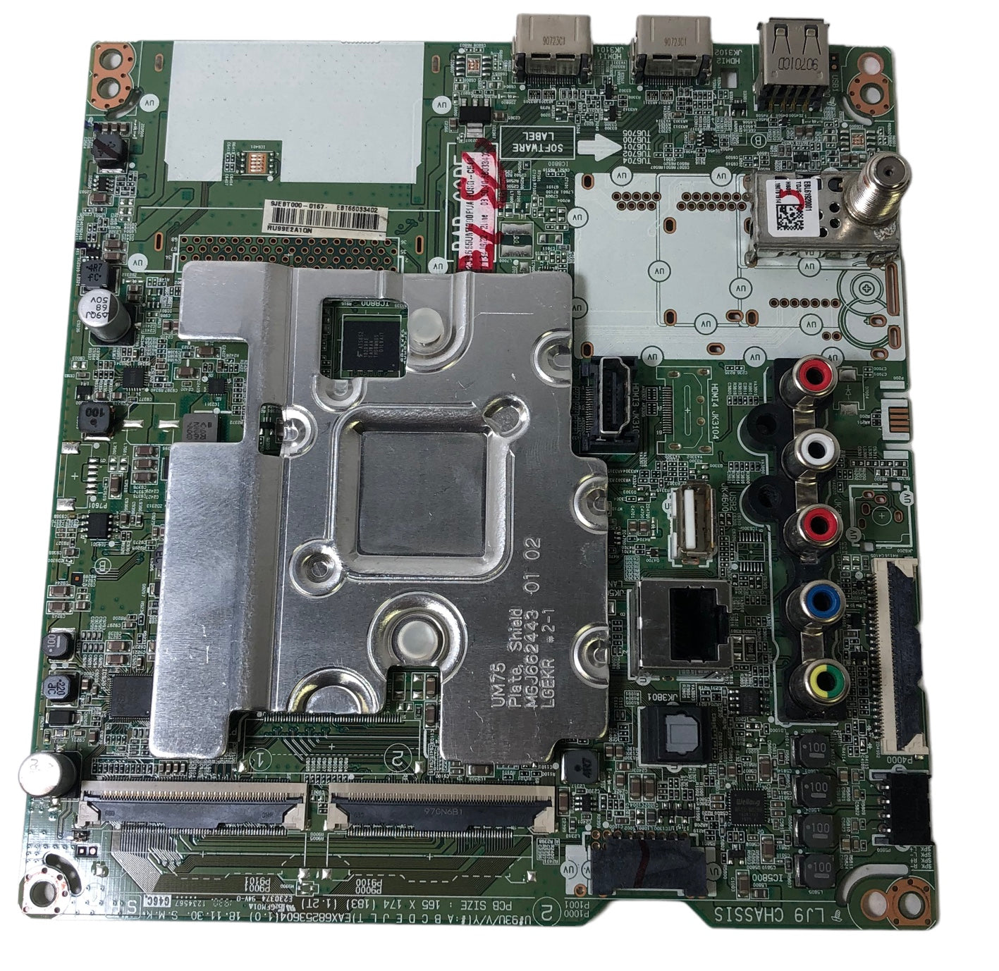 LG EBT66033402 Main Board for 55UM7300PUA.BUSGDKR