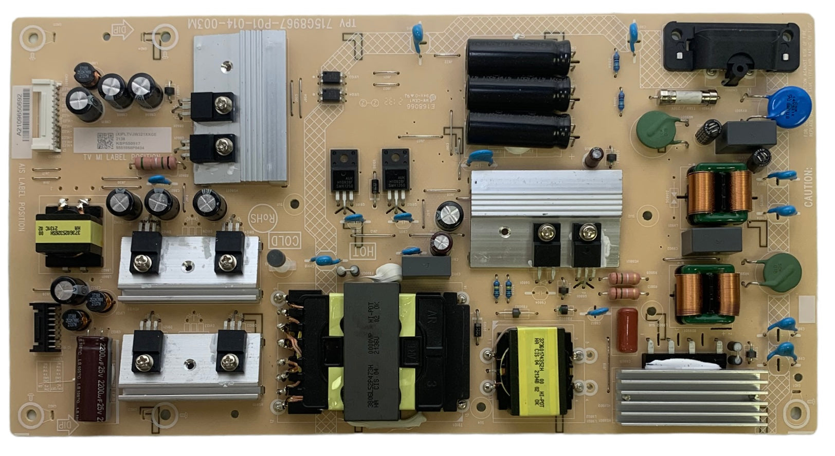 PLTVJW321XXGE Sharp Insignia Power Supply Board