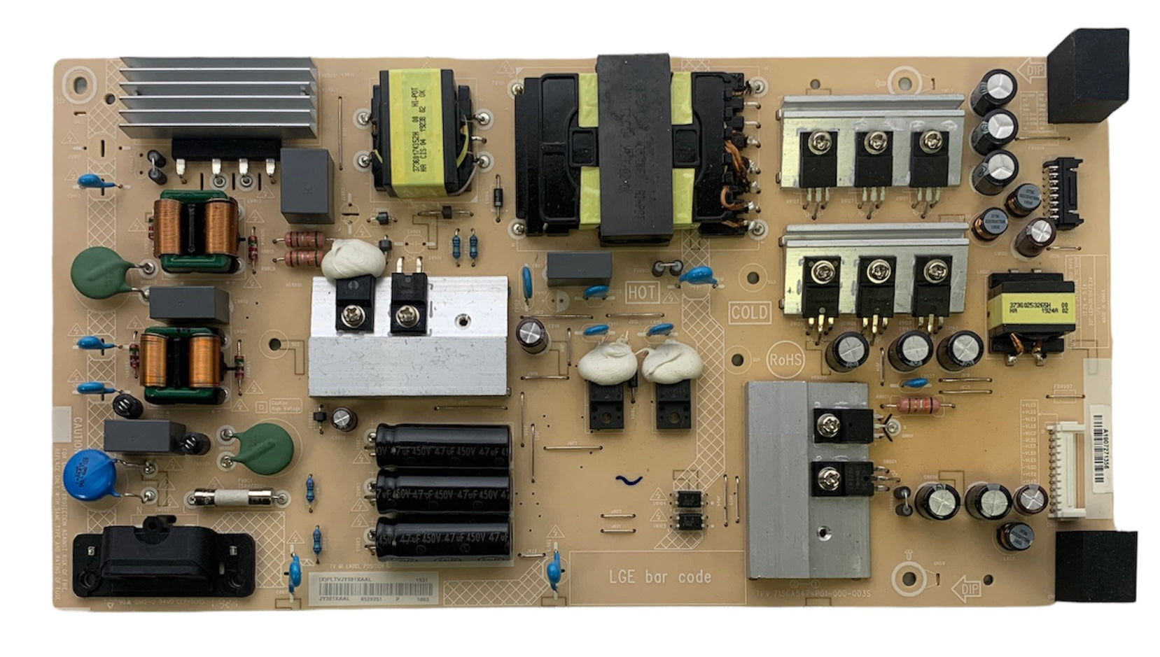 LG COV36209501 (PLTVJY301XAAL) Power Supply for 50UM6900PUA