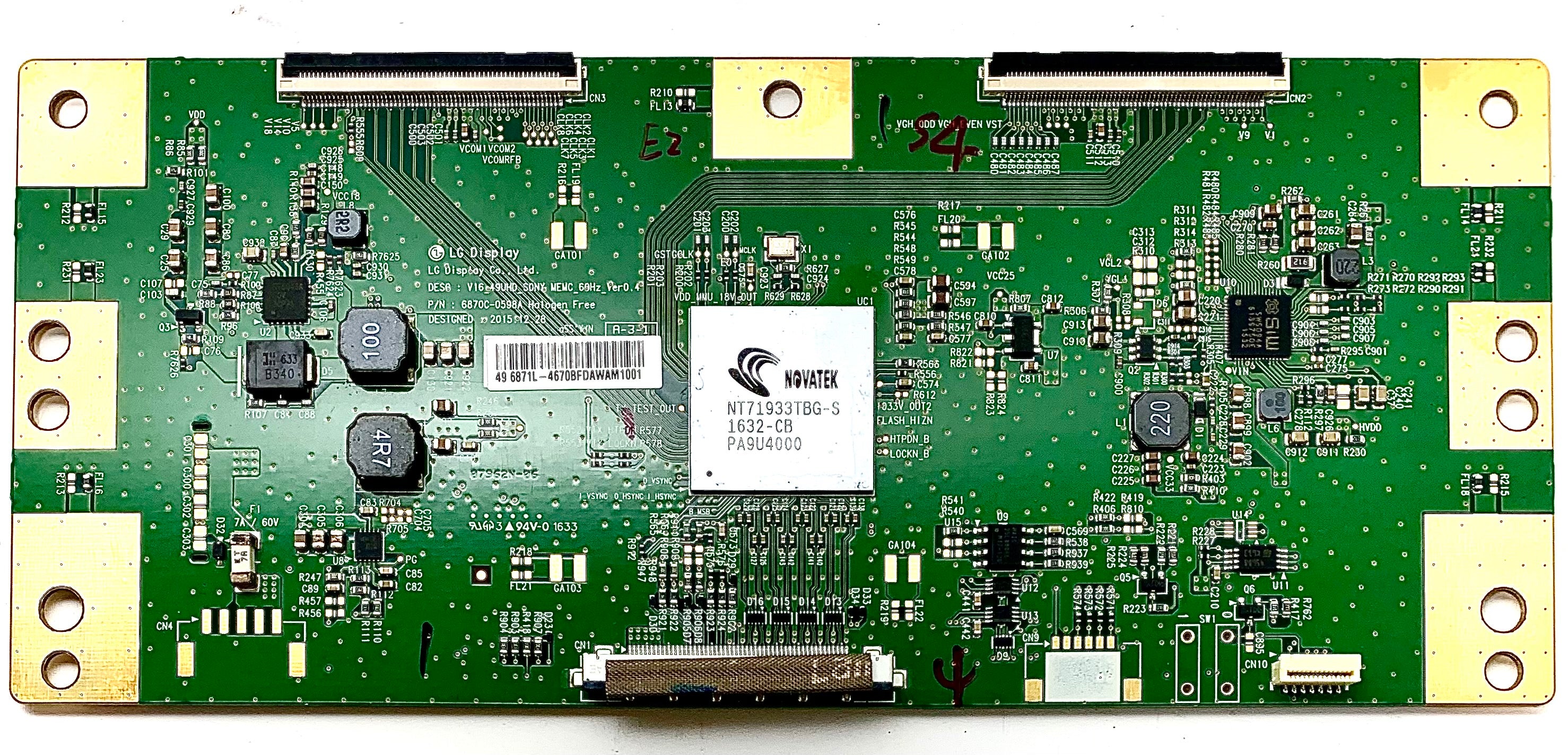 Sony 6871L-4670B (6870C-0598A) T-Con Board
