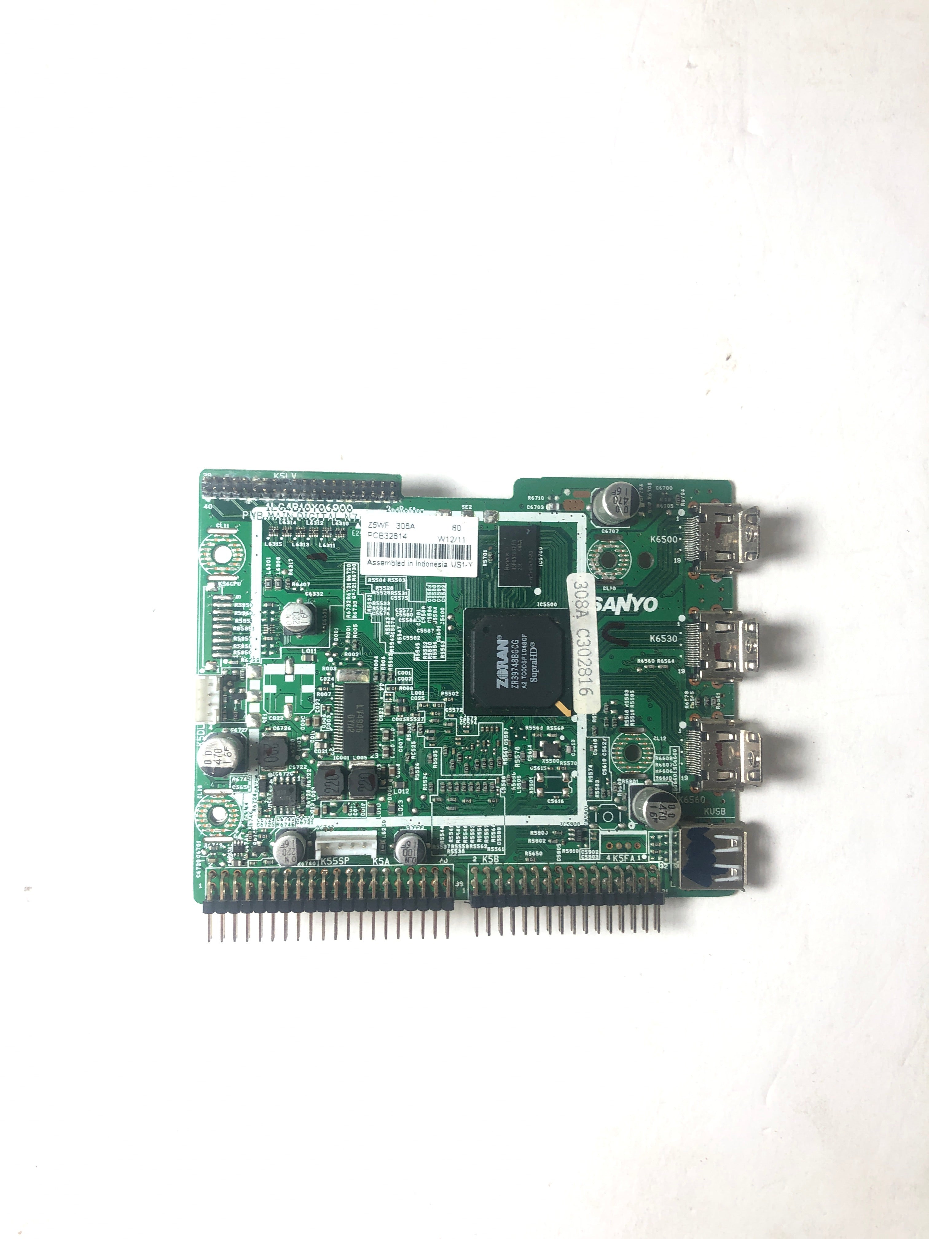 Sanyo 1LG4B10Y06900 Z5WF Digital Main Board for DP46841 P46841-00