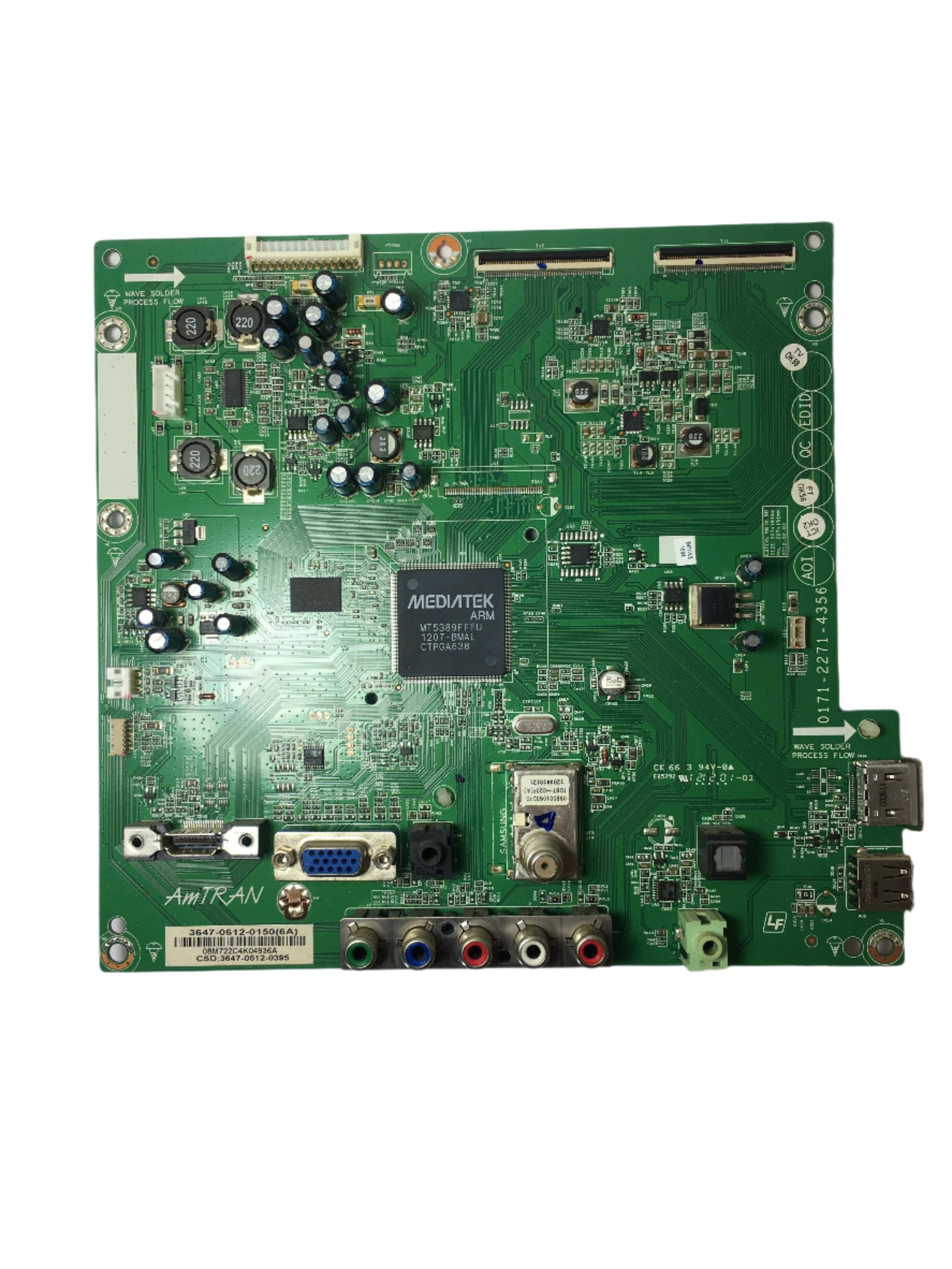 Vizio 3647-0612-0150 (0171-2271-4356) Main Board for E471VLE