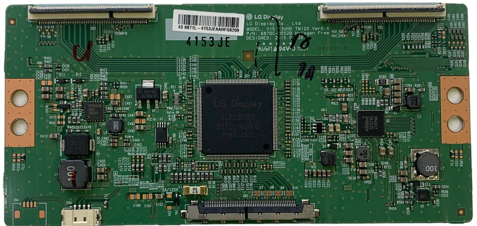 LG 6871L-4153J T-Con Board