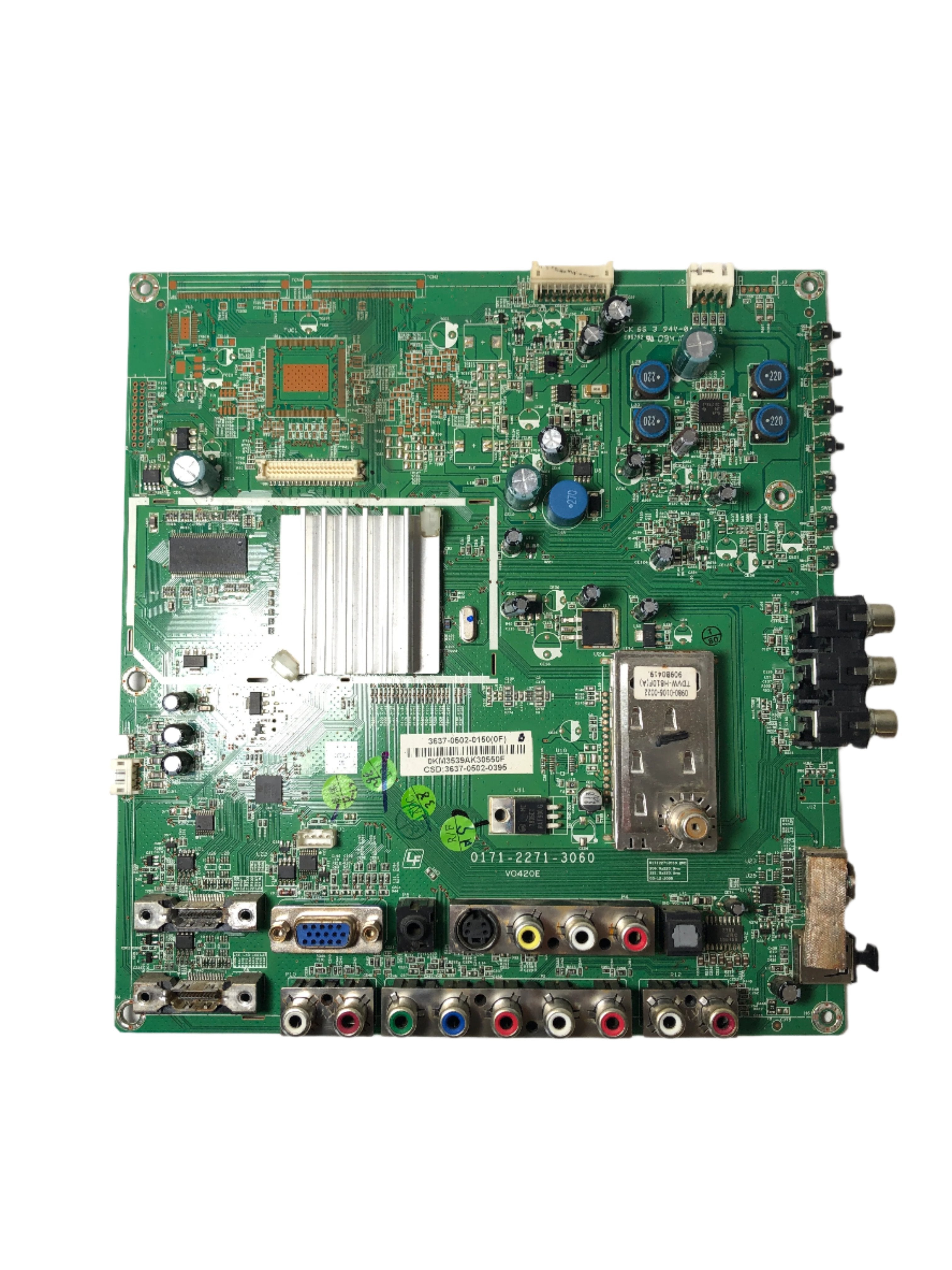 Vizio 3637-0502-0150 (0171-2271-3060) Main Board for VO370M