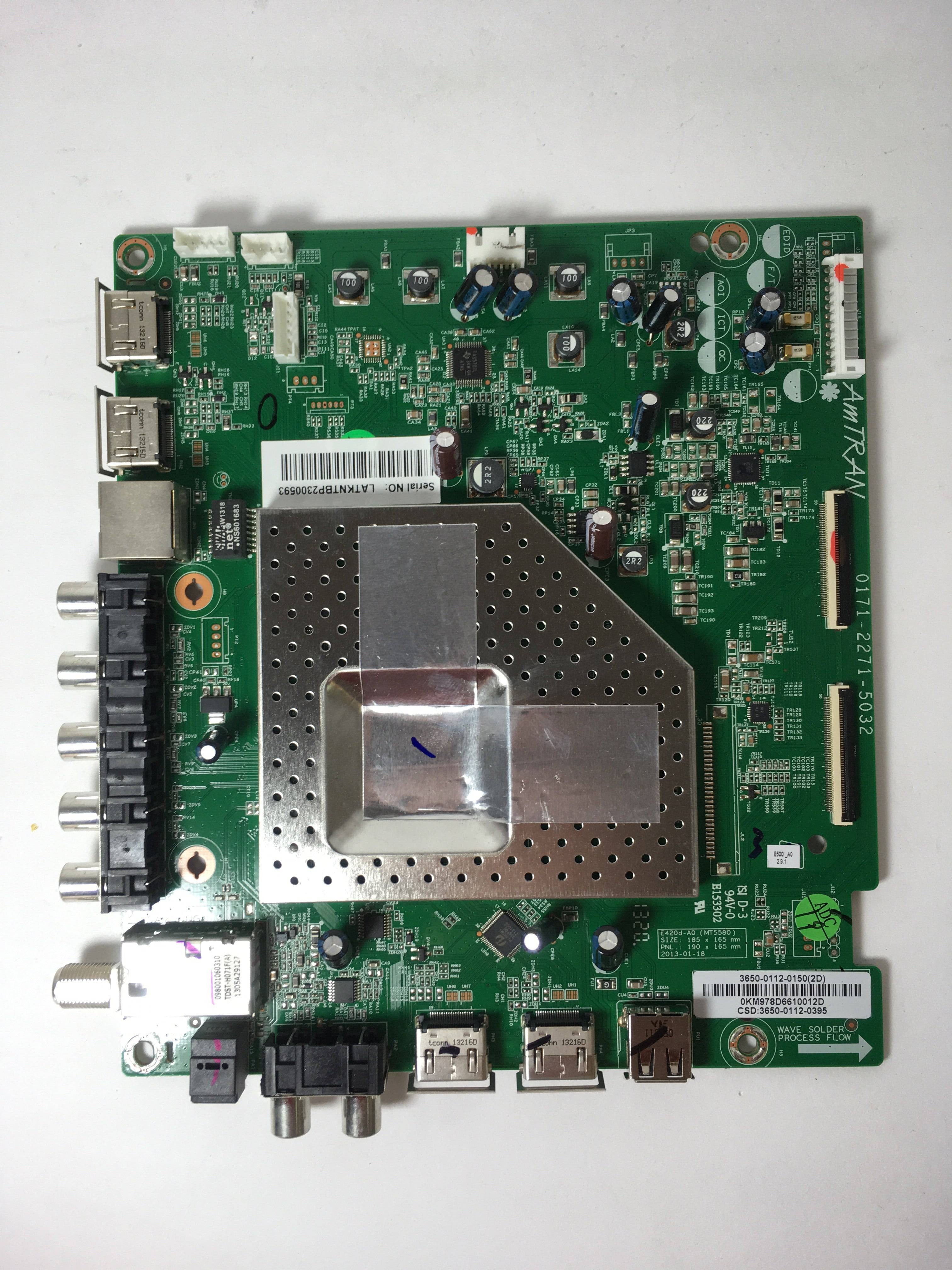 Vizio 3650-0112-0150 (0171-2271-5032) Main Board for E500i-A0