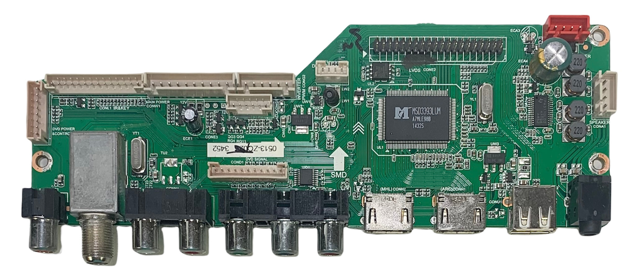 RCA GE01M3393LNA23-D4 Main Board for LED32G30RQD