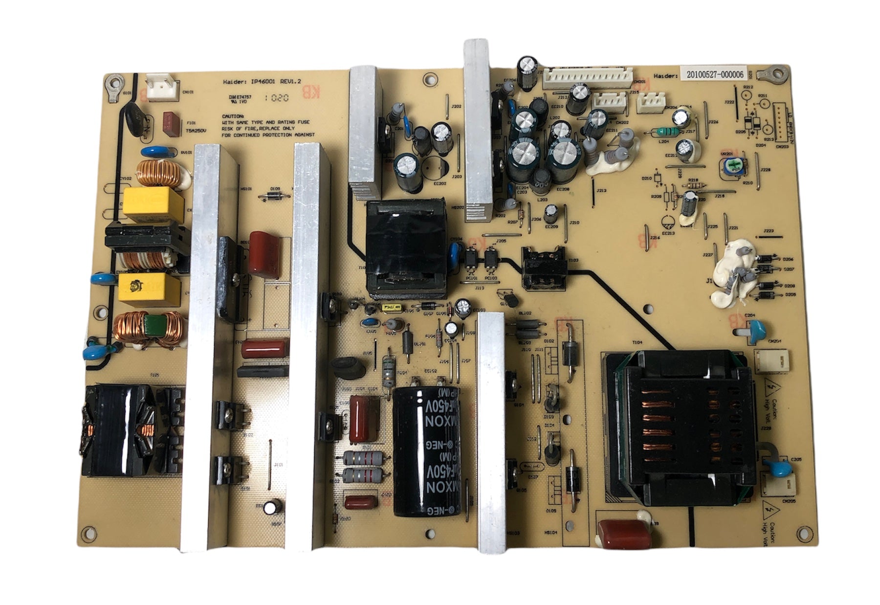 Apex IP46001 Power Supply / Backlight Inverter Version 1