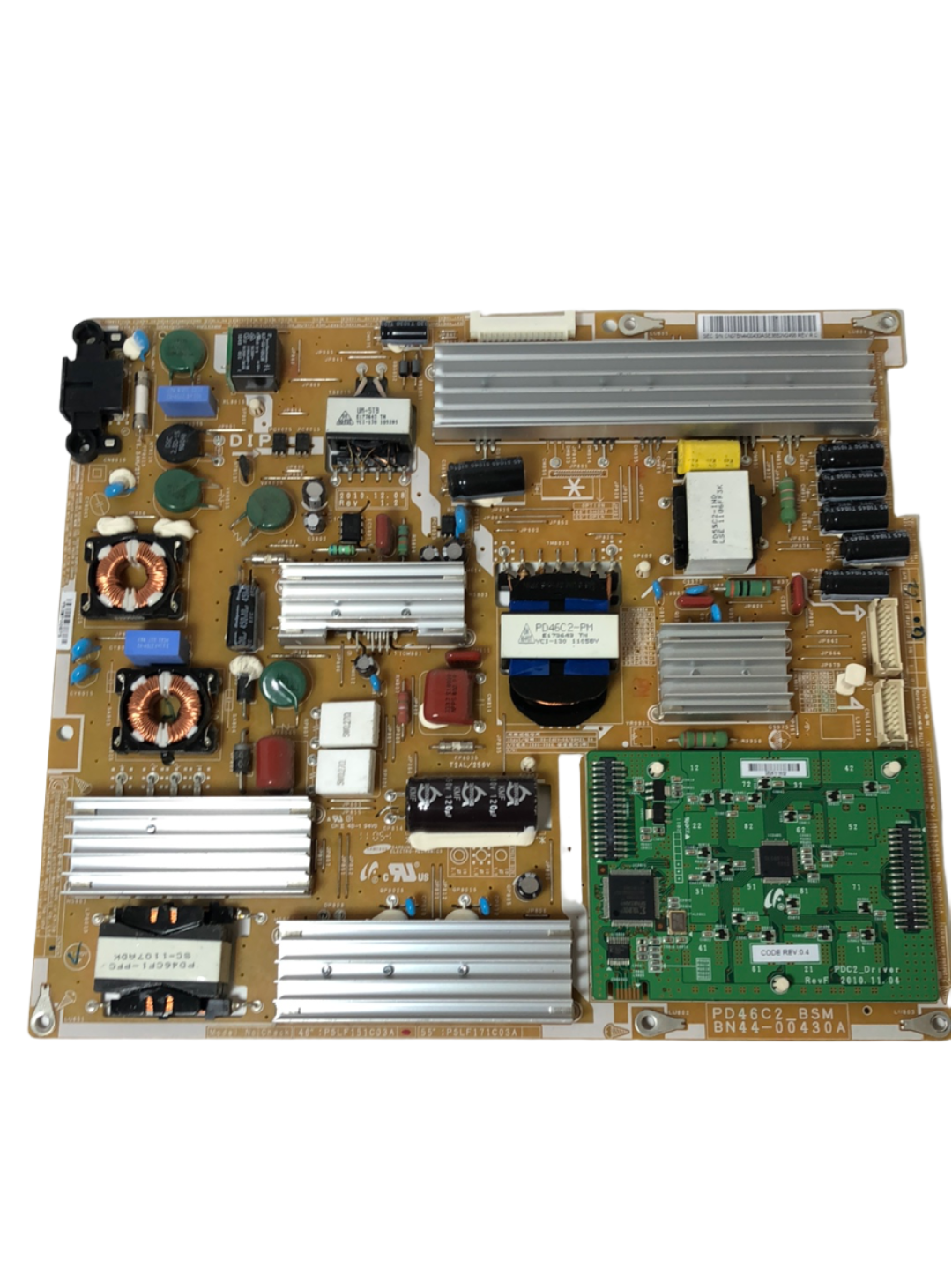 Samsung BN44-00430A Power Supply / LED Board