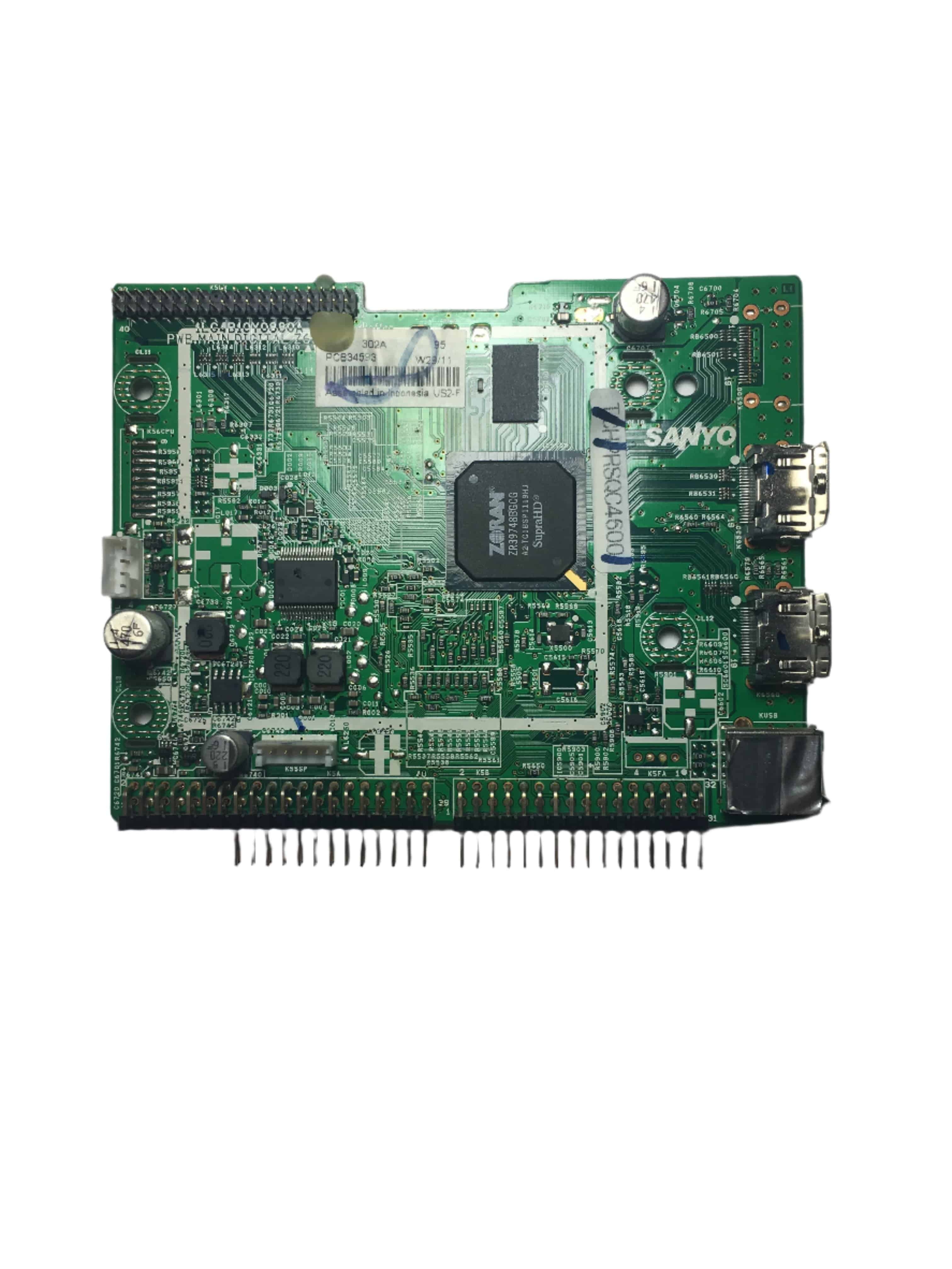 Sanyo 1LG0B10Y08300 (Z6JE) Digital Board for DP26640