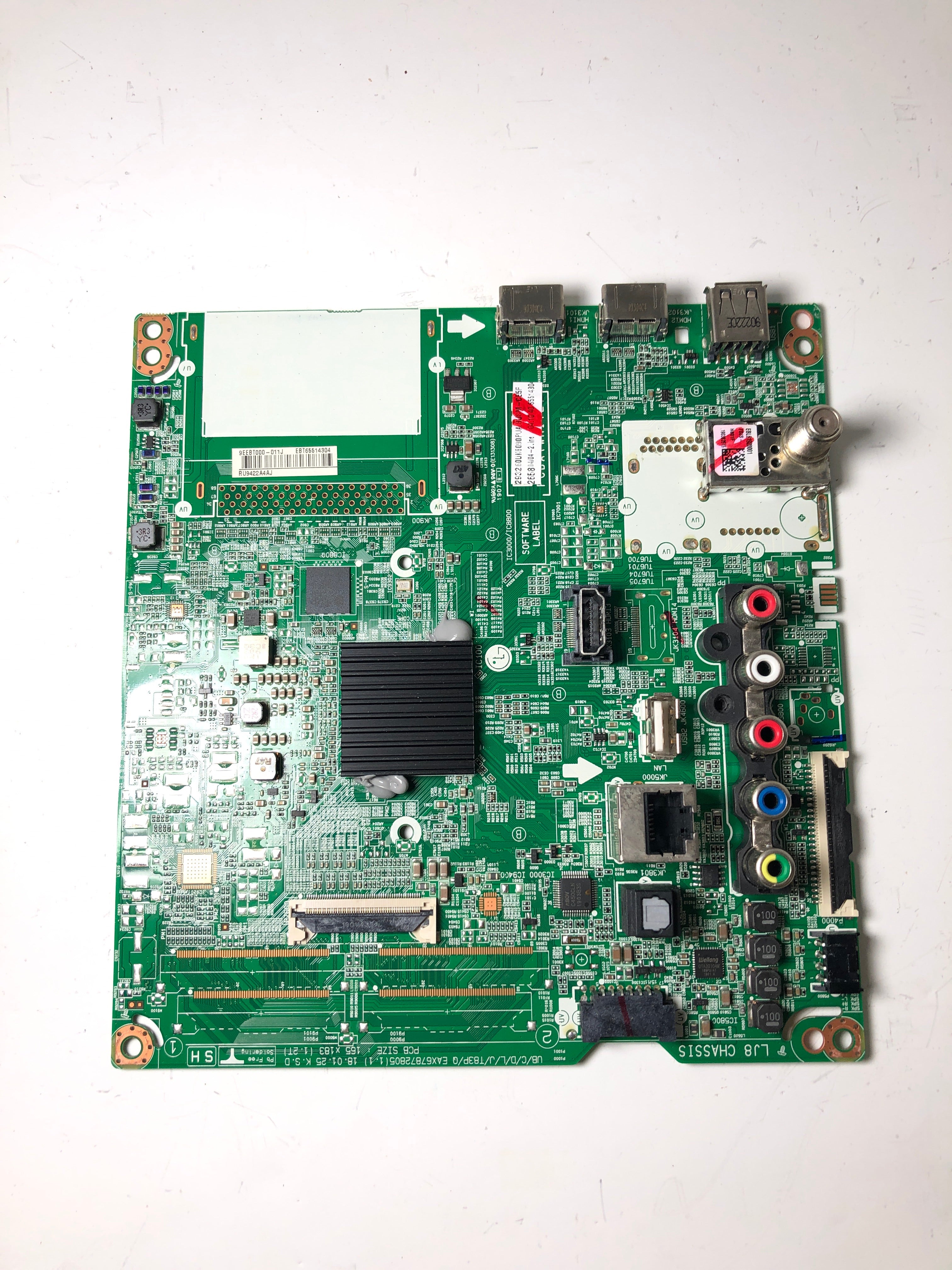 LG EBT65514304 Main Board for 60UK6090PUA.BUSMLJR 60UK6090PUA.BUSMLOR