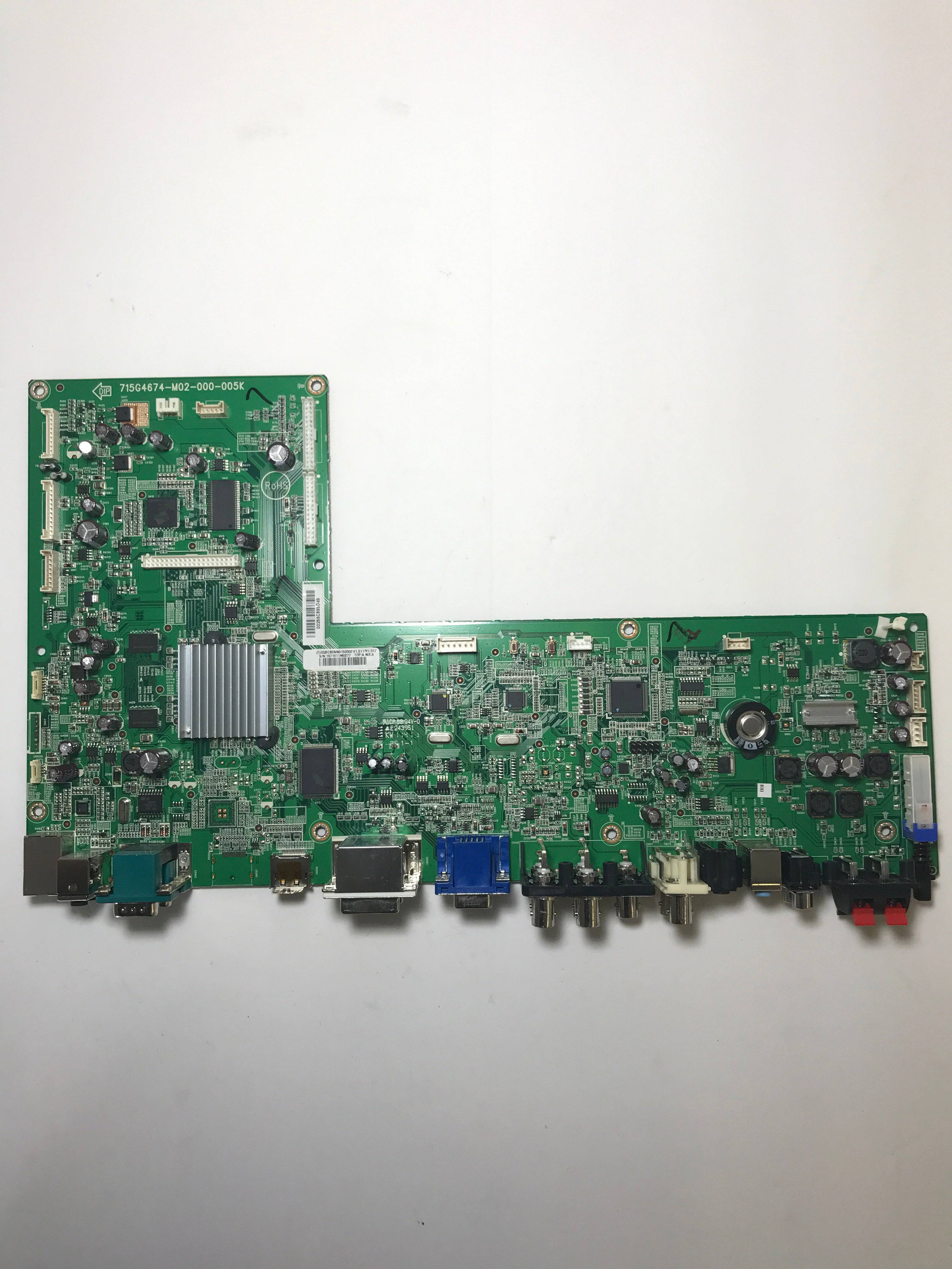 NEC CBPFGQBCB0NN0150002 Main Board for V462 L460UB