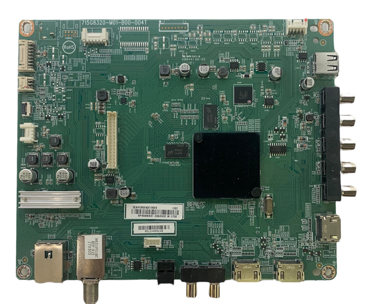 Vizio 756TXHCB02K0010 Main Board for D50F-E1 (LTYWVTET, LTMWVTLT Serial)