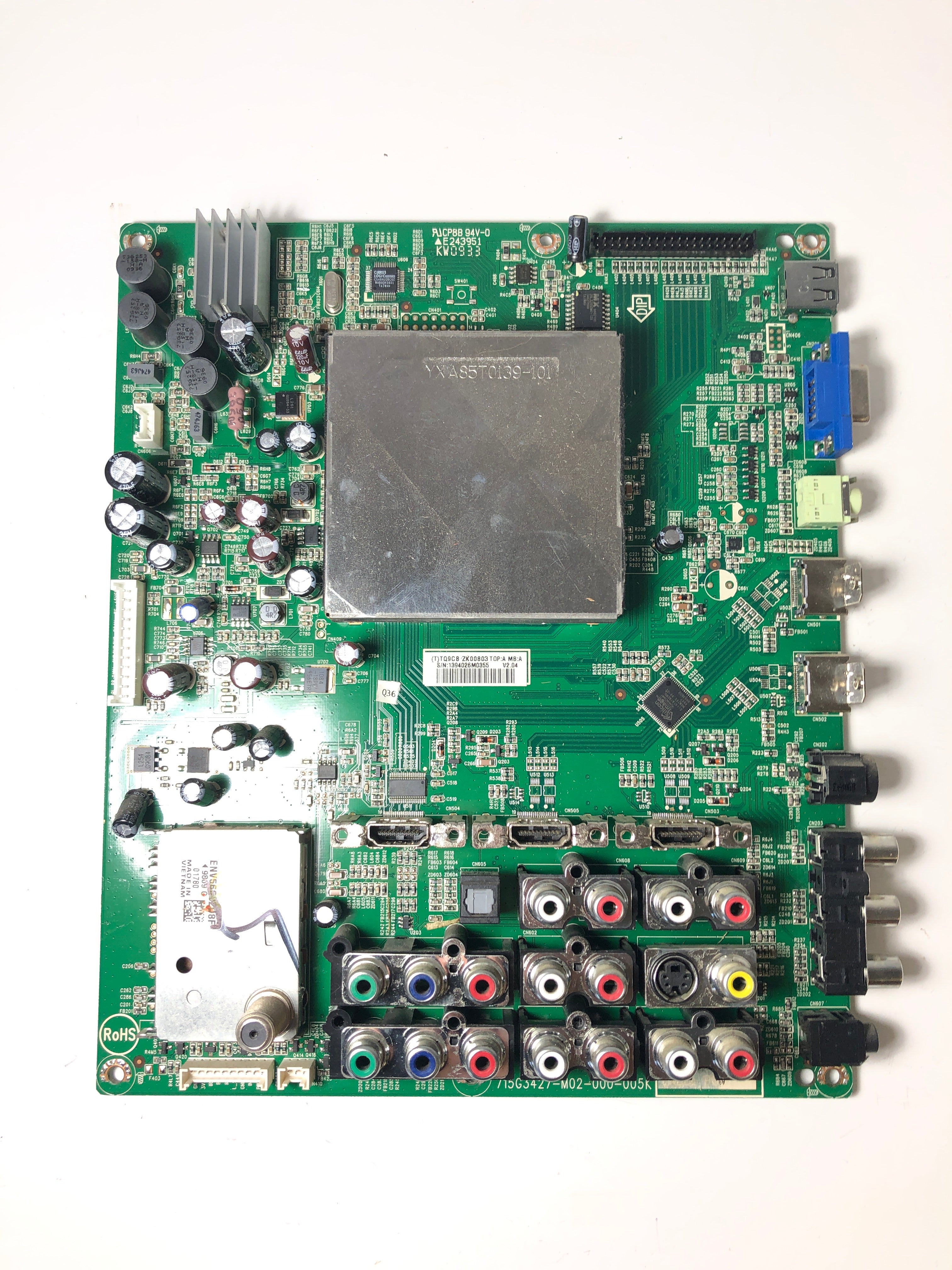 Insignia 756TQ9CBZK00803 Main Board for NS-L46X-10A