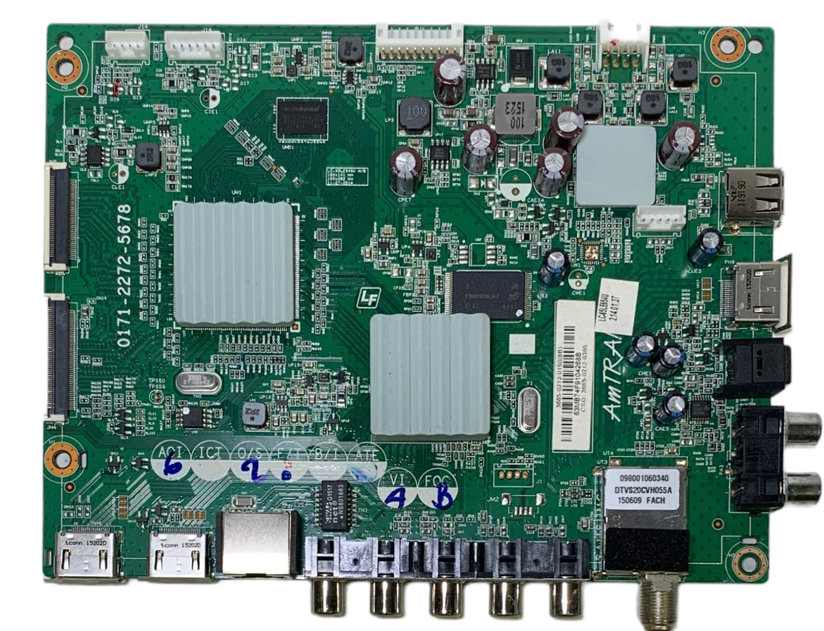 Sharp 9LE366502120395 Main Board for LC-65LE654U