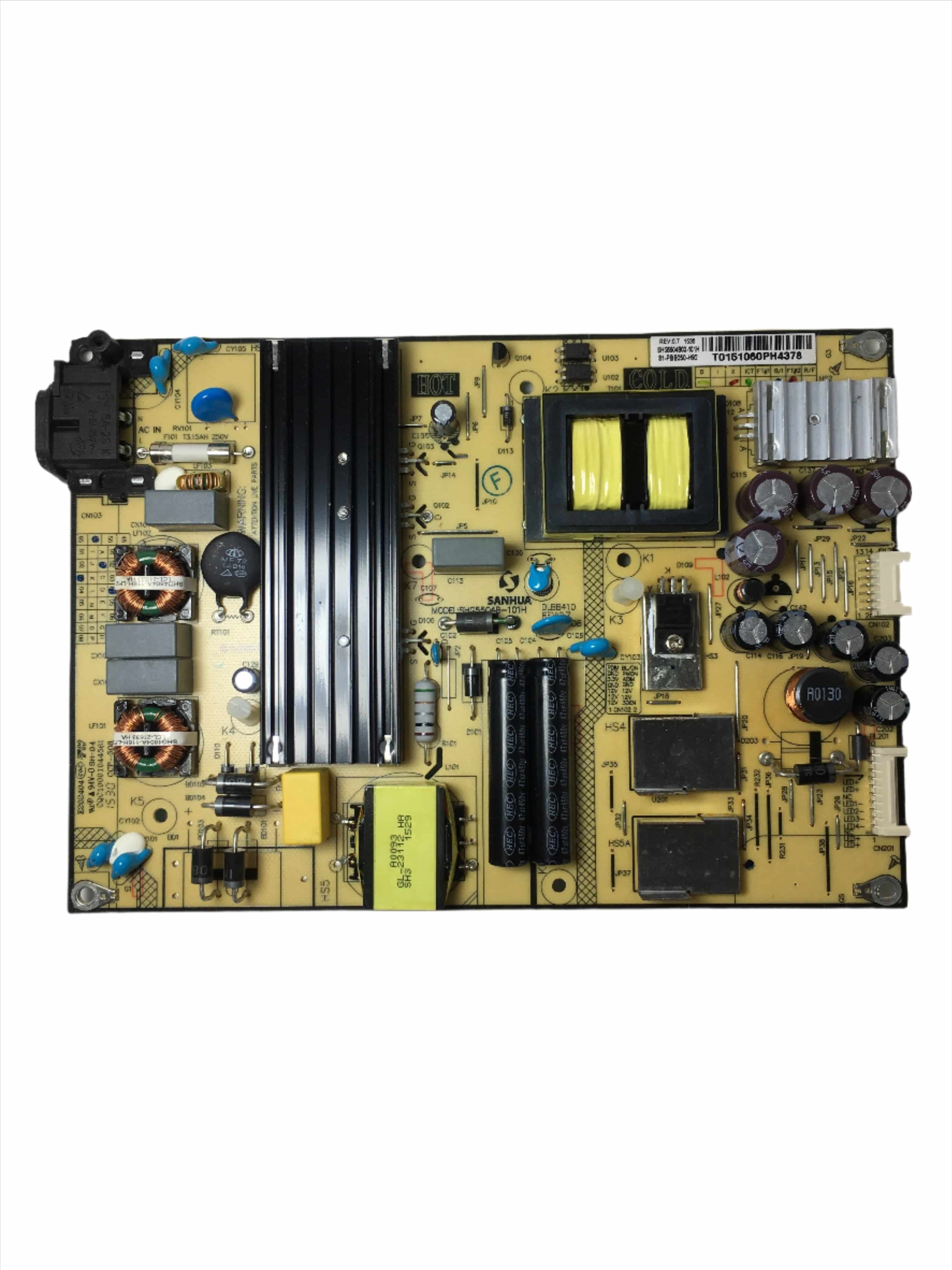 TCL 81-PBE050-H92 (SHG5504B03-101H) Power Supply for 48FS3750 50FS3850 50FS3800