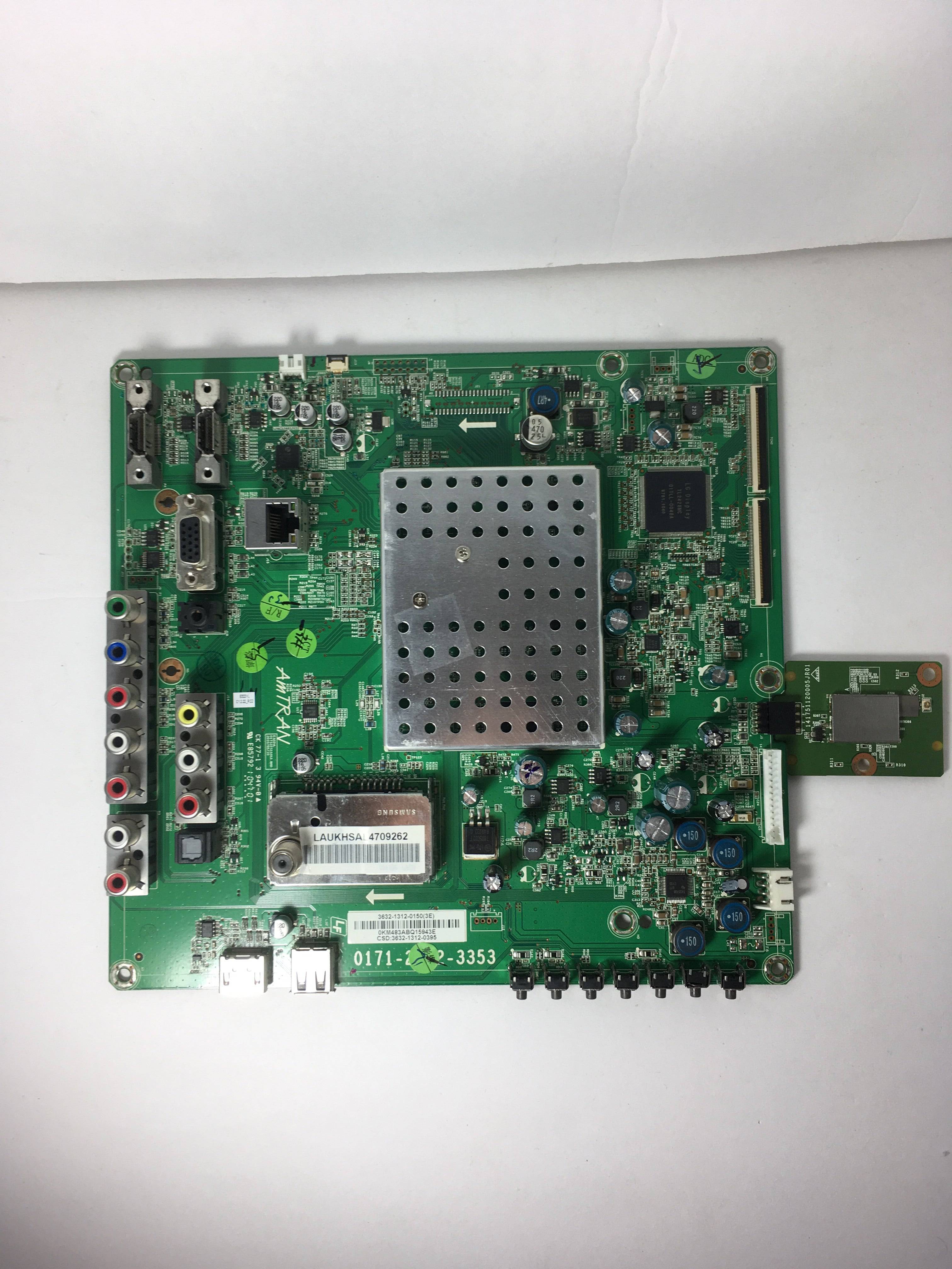 Vizio 3632-1312-0150 (3632-1312-0395) Main Board for E322VL