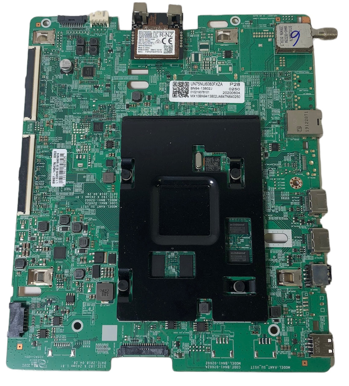 BN94-13802J Samsung Main Board for UN75NU6900FXZA (FA03 Version)