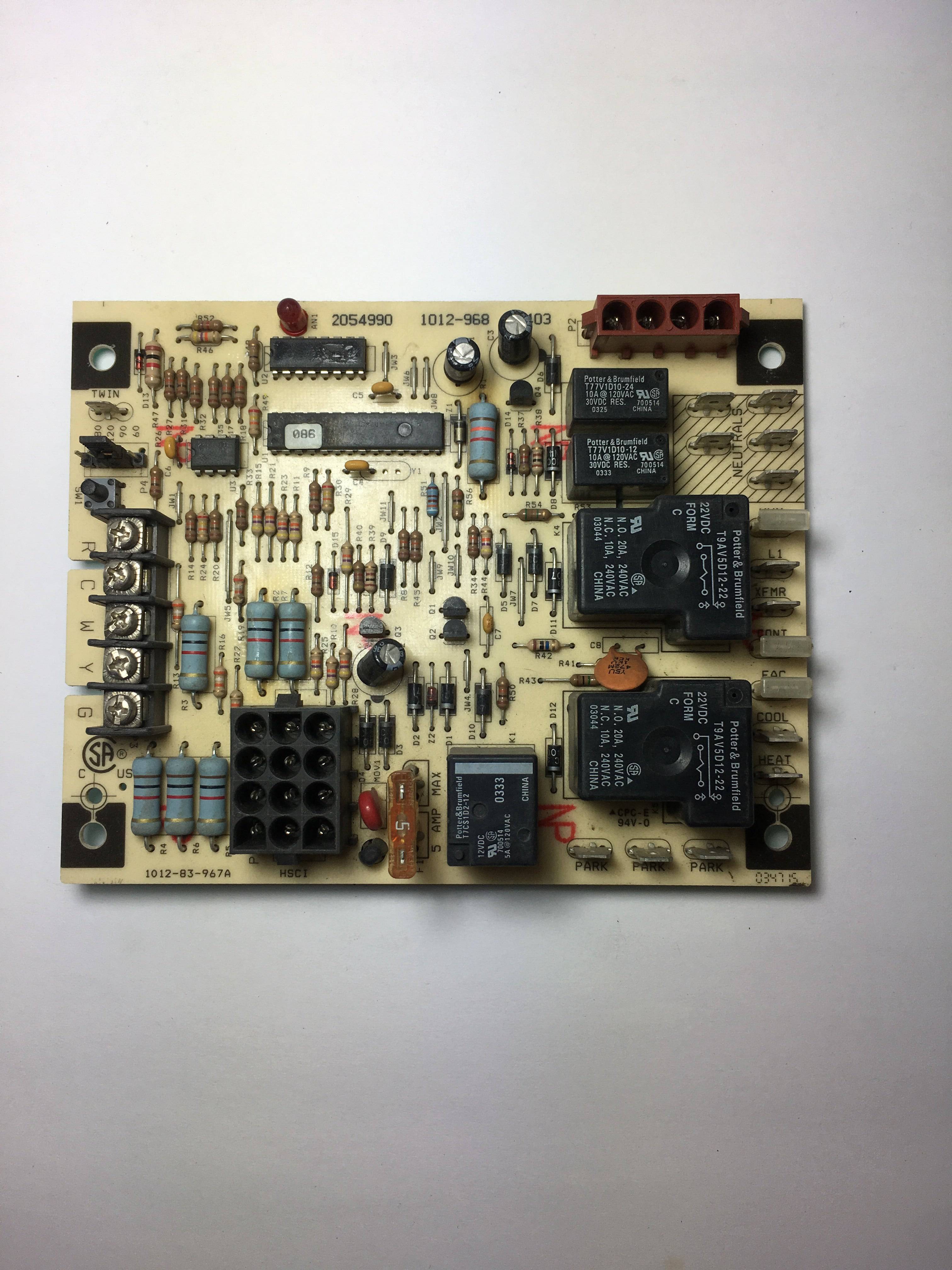 Lennox 2054990 1012-968 Ignition Control Board