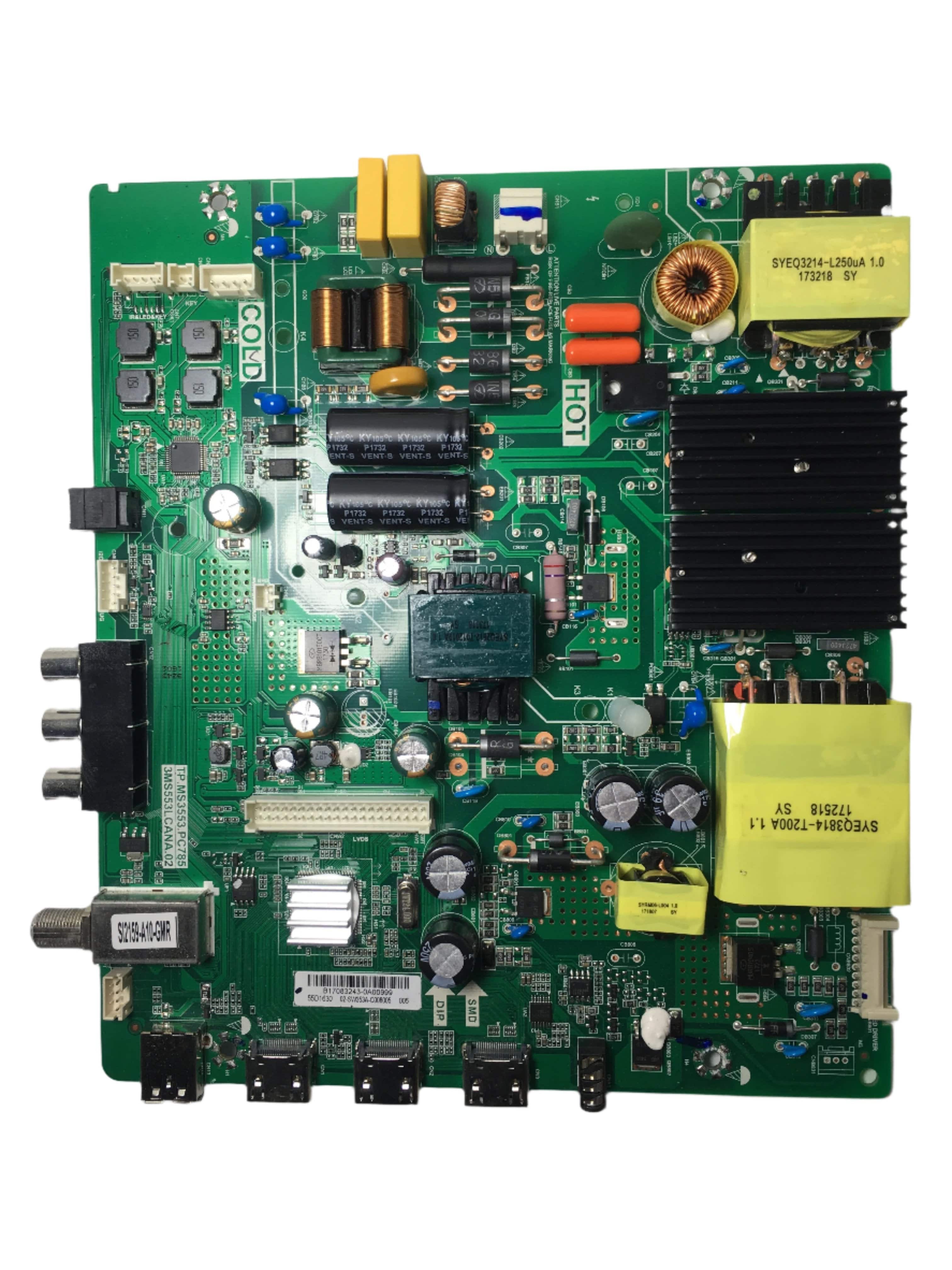 Toshiba 02-SW353A-C008005 Main Board for 55L510U18