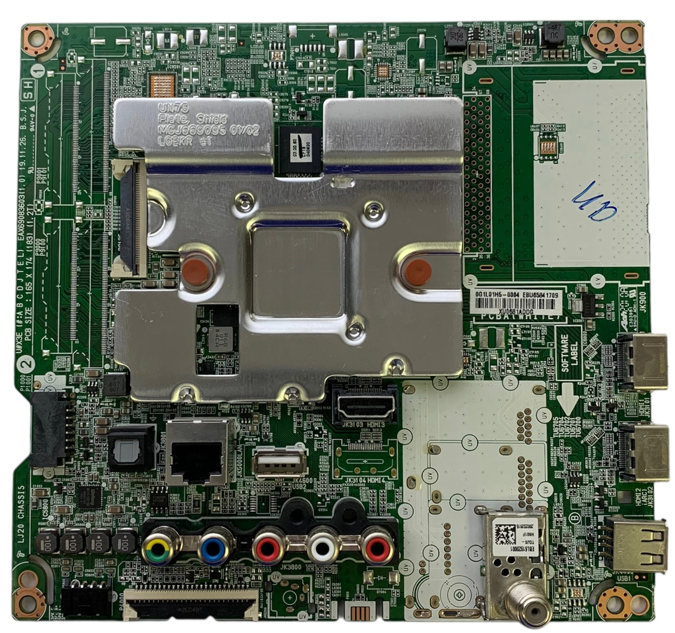 LG EBU65841709 Main Board for 50UN6950ZUF.BUSJLJM 50UN7300AUD.BUSSLJM