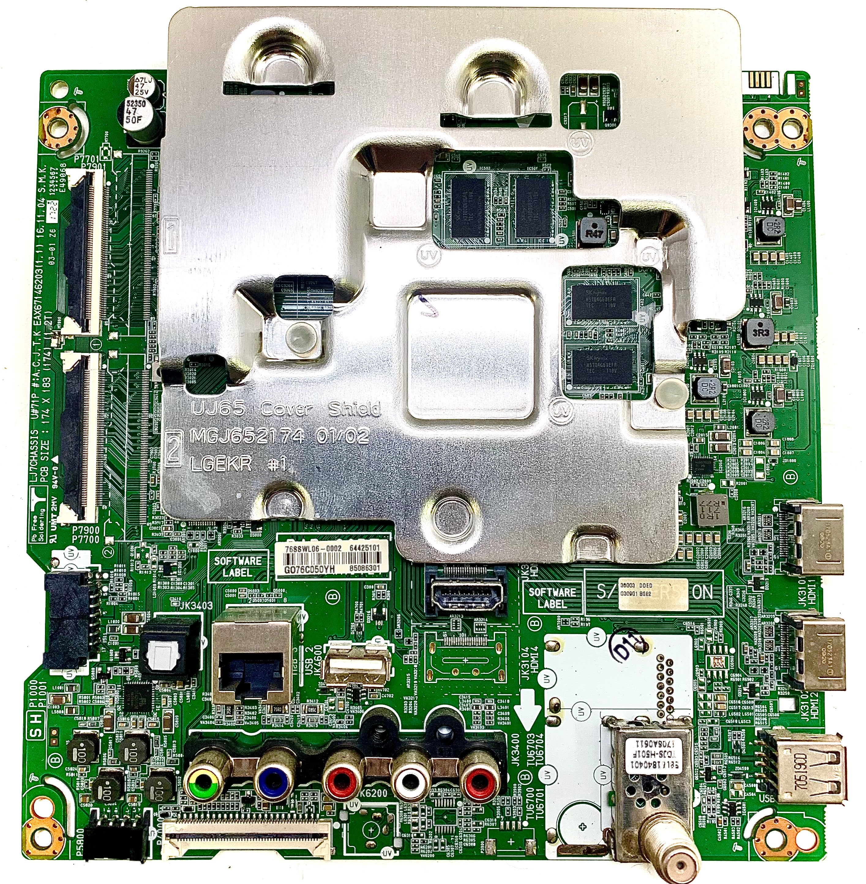 LG EBR85086301 Main Board for 43UJ6200-UA