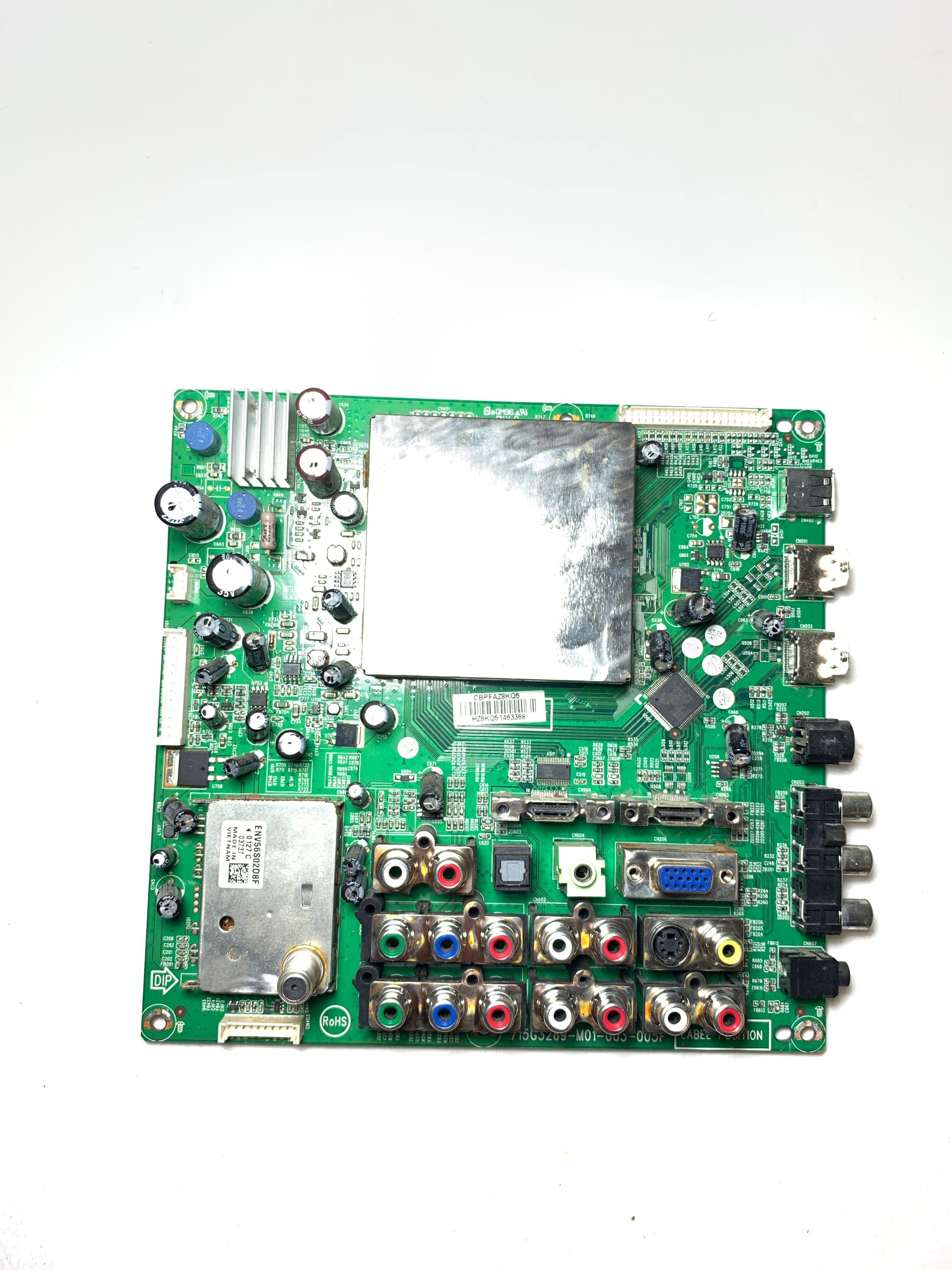 Sharp CBPFAZ8KQ5 Main Board for LC-42SB48UT