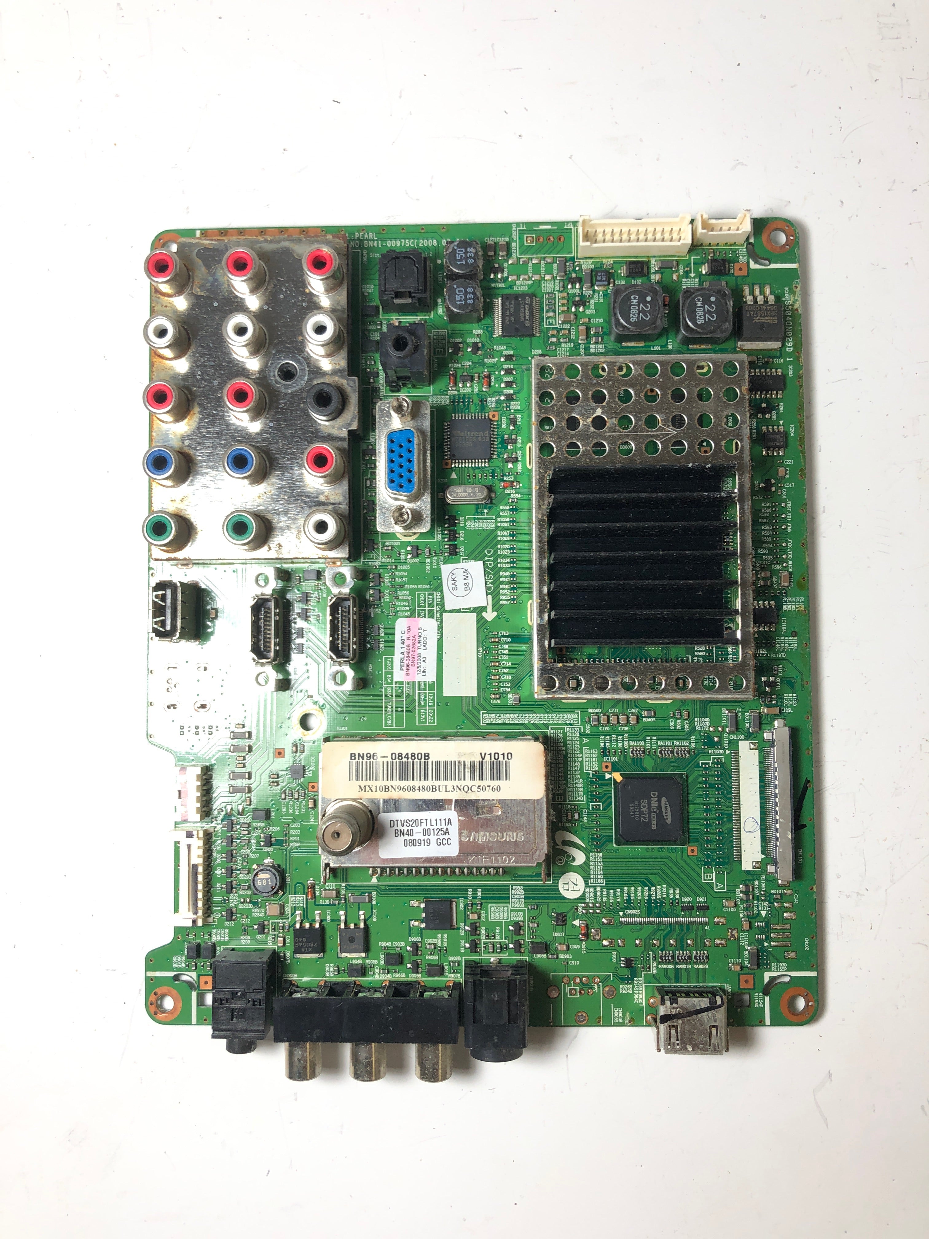 Samsung BN96-08480B (BN41-00975C) Main Board for LN40A530P1FXZA