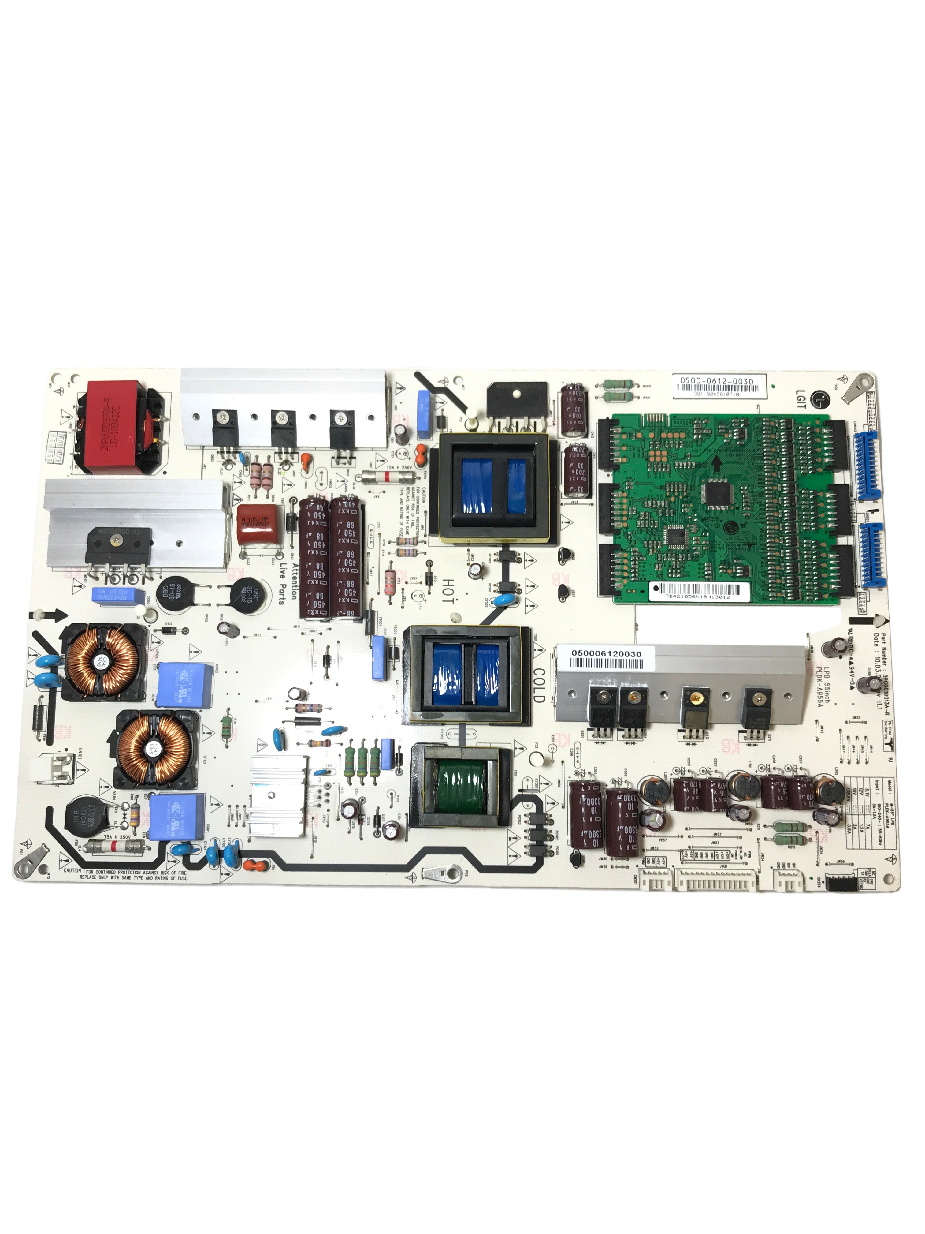 Vizio 0500-0612-0030 Power Supply / LED Board for M550NV