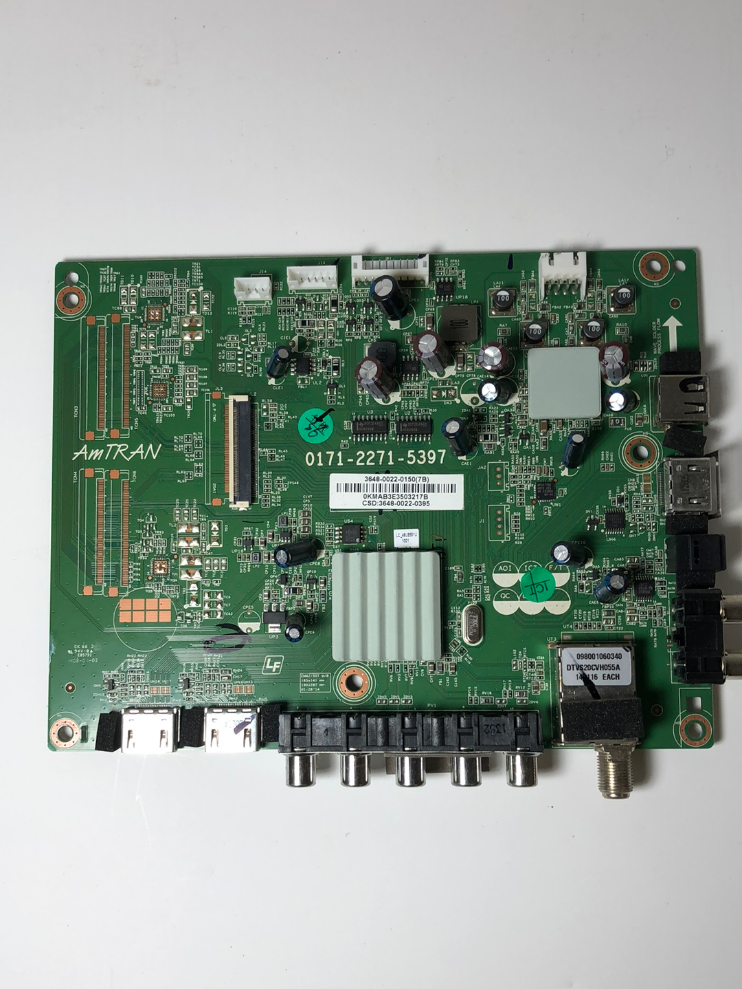 Sharp 9LE364800220395 Main Board for LC-48LE551U