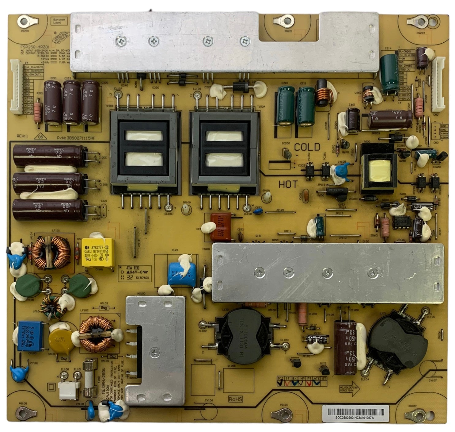 Philips UPBPSPFSP003 Power Supply for 46PFL4706/F7 / 55PFL4706/F7