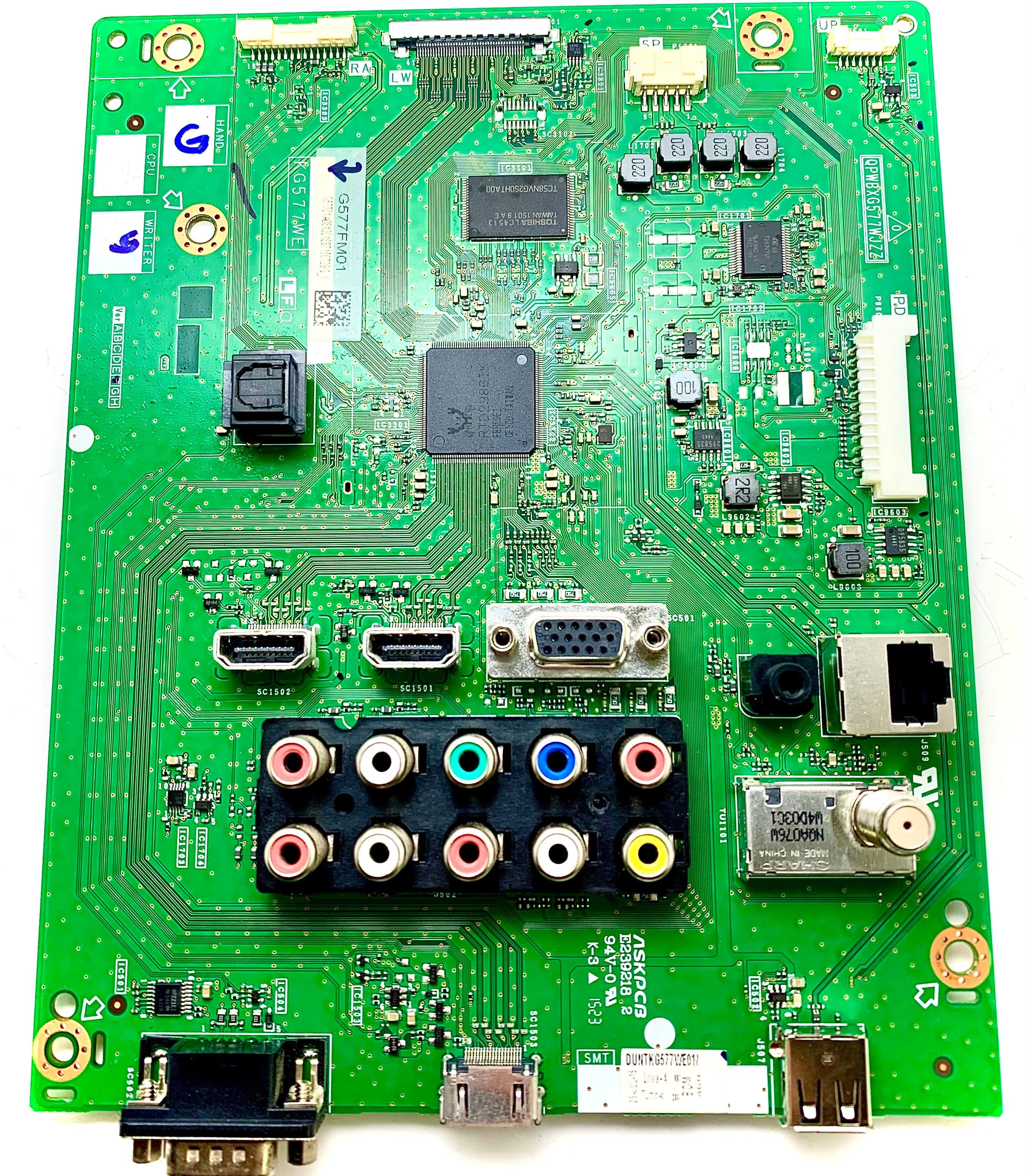 Sharp DUNTKG577FM01 Main Board for LC-80LE661U