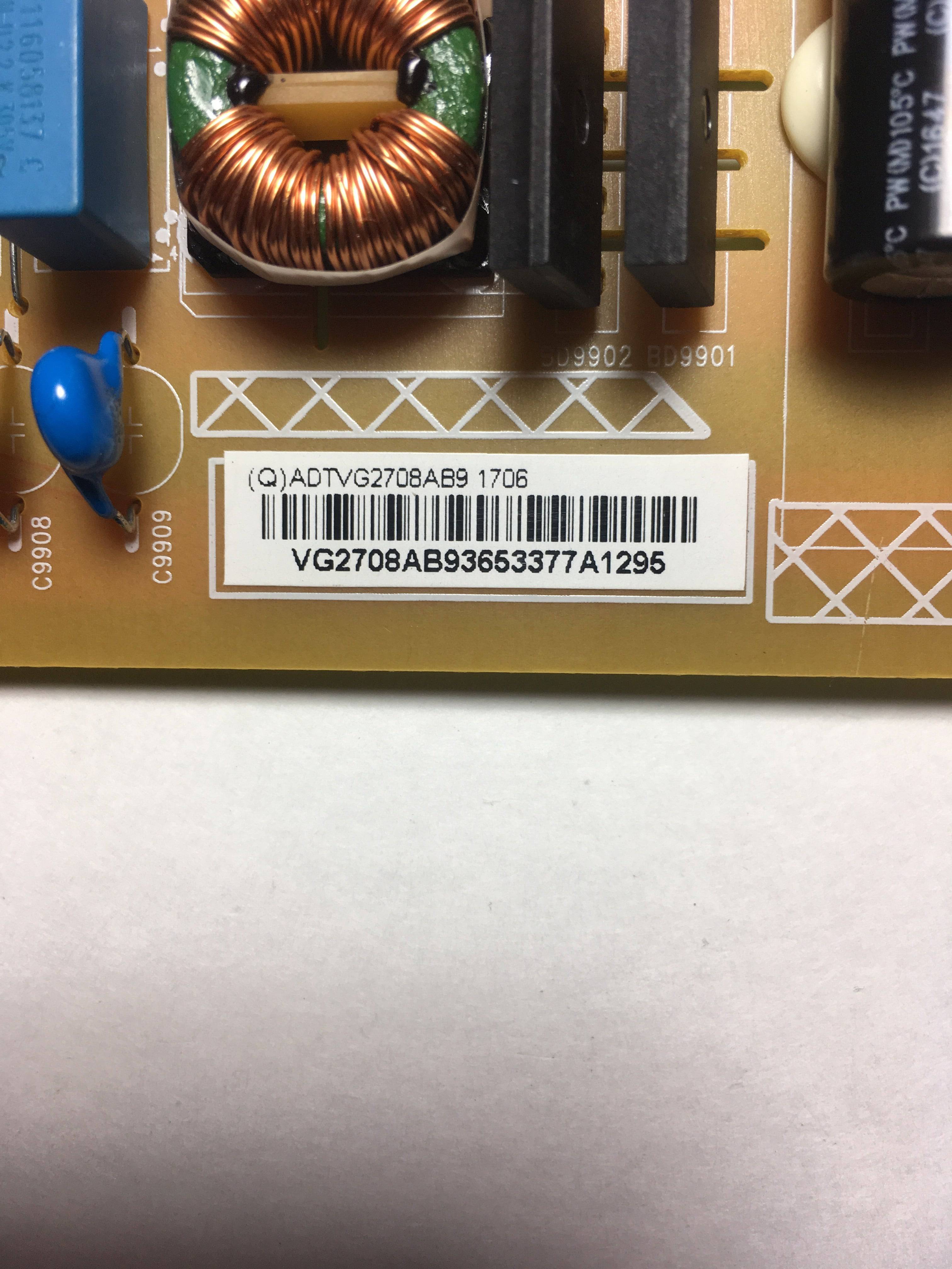 Vizio ADTVG2708AB9 Power Supply Board
